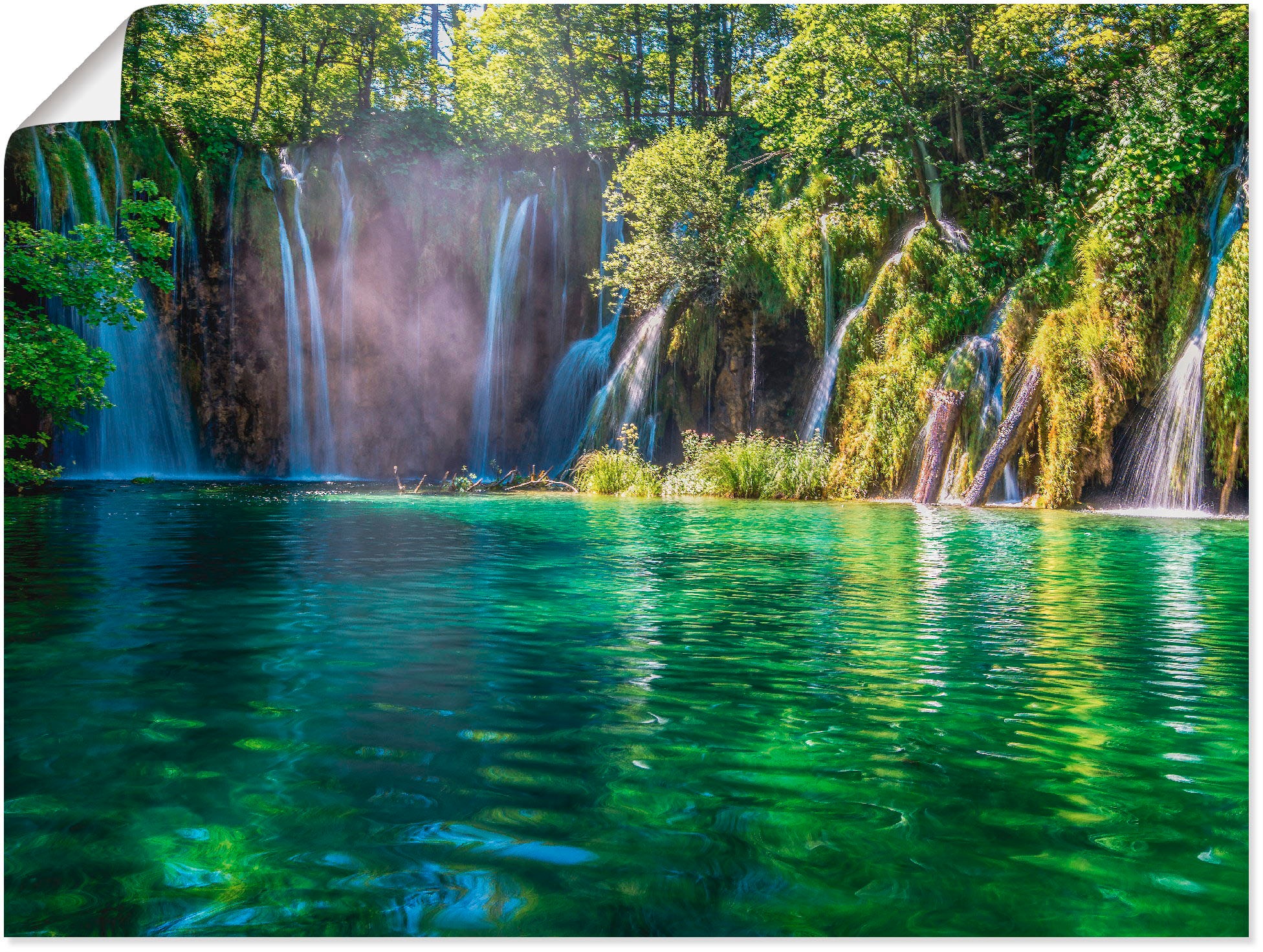 Image of Artland Wandbild »Kroatiens Märchenwelt«, Gewässer, (1 St.), in vielen Grössen & Produktarten -Leinwandbild, Poster, Wandaufkleber / Wandtattoo auch für Badezimmer geeignet bei Ackermann Versand Schweiz