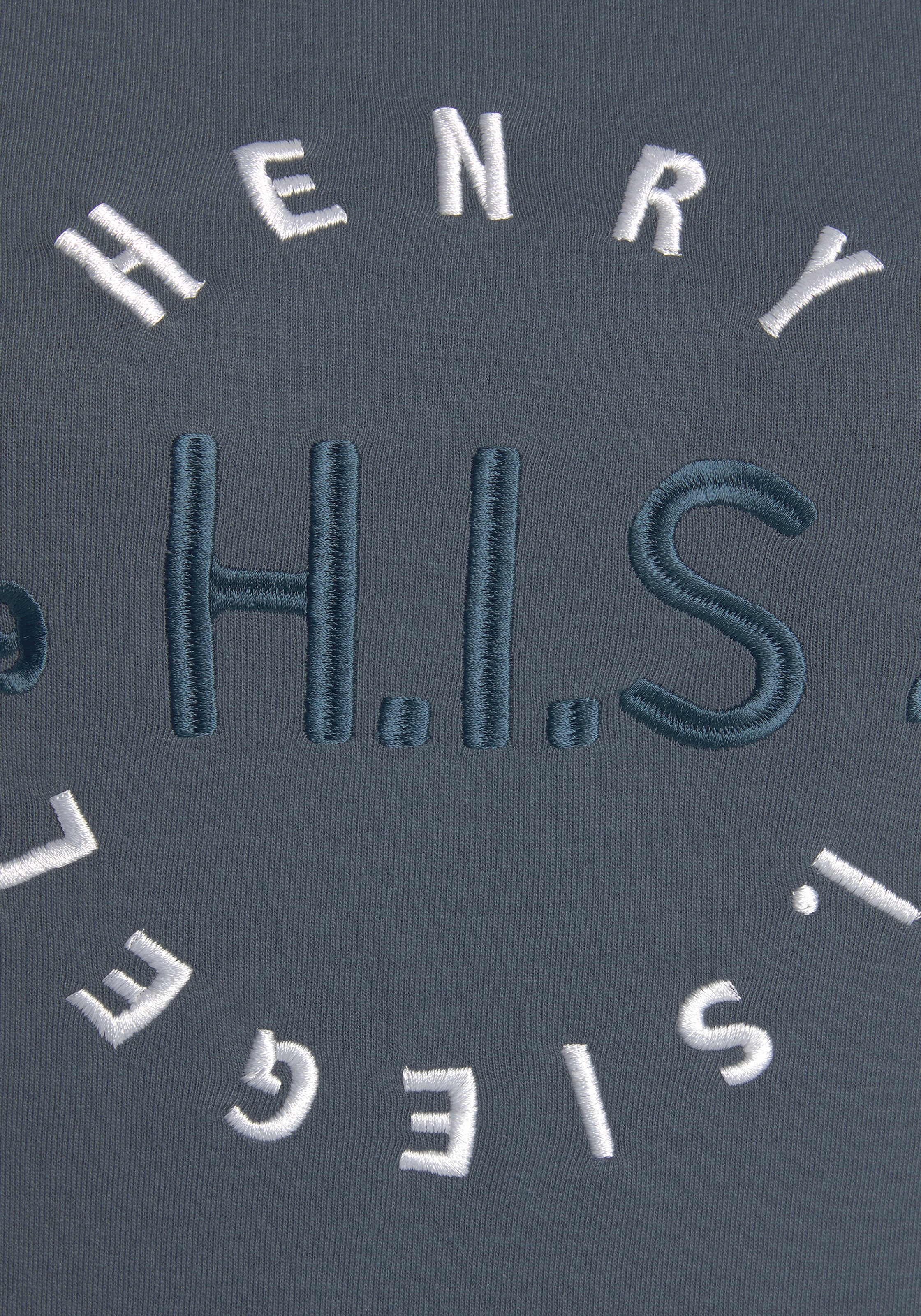 H.I.S Sweatshirt, mit grosser Logo Stickerei, Loungewear