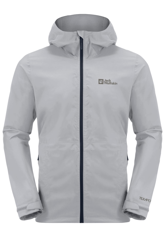 Jack Wolfskin Outdoorjacke »ELSBERG 2.5L JKT M«, mit Kapuze