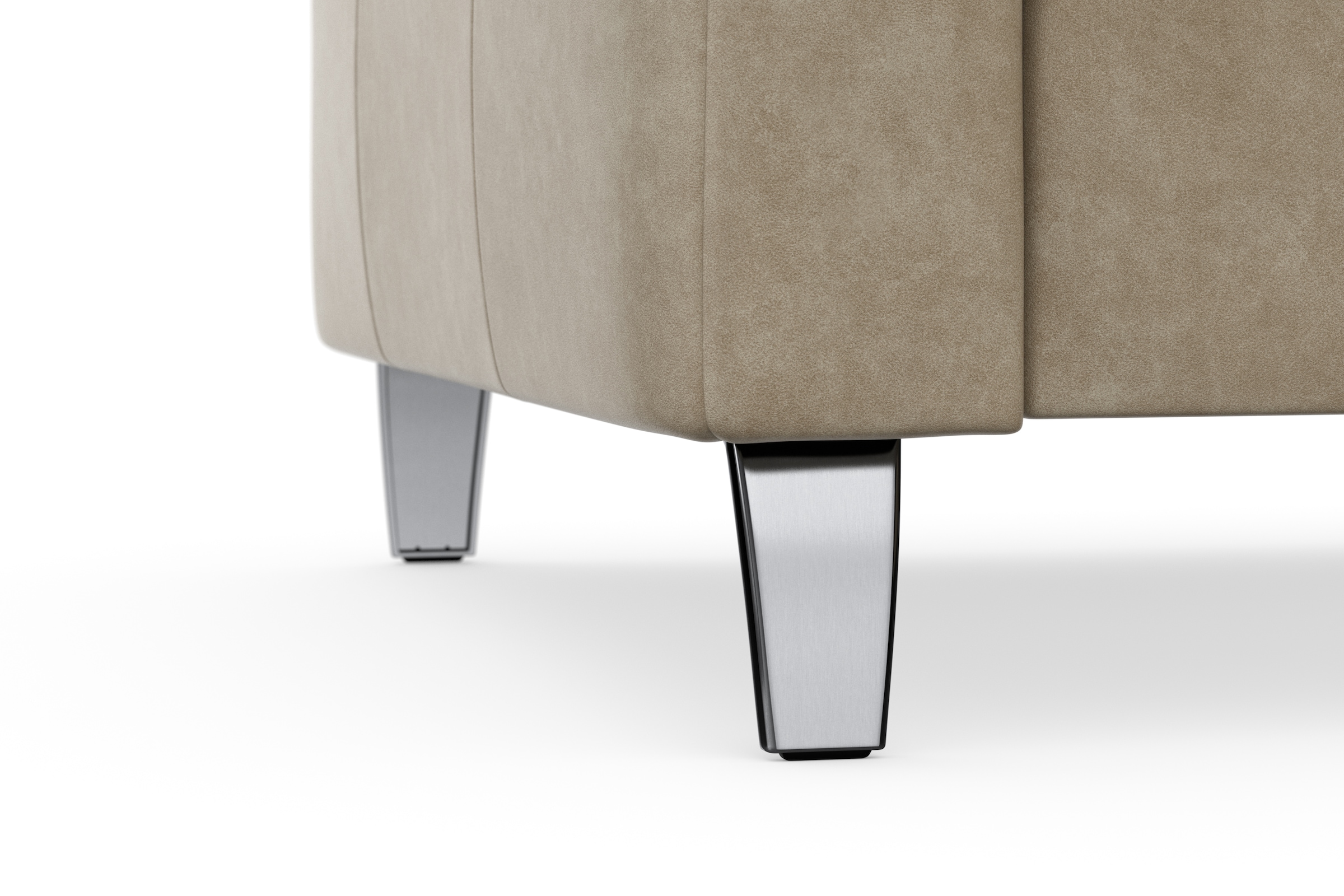 sit&more Ecksofa »Maggiore L-Form«, wahlweise mit Kopfteilverstellung, Bettfunktion und Bettkasten