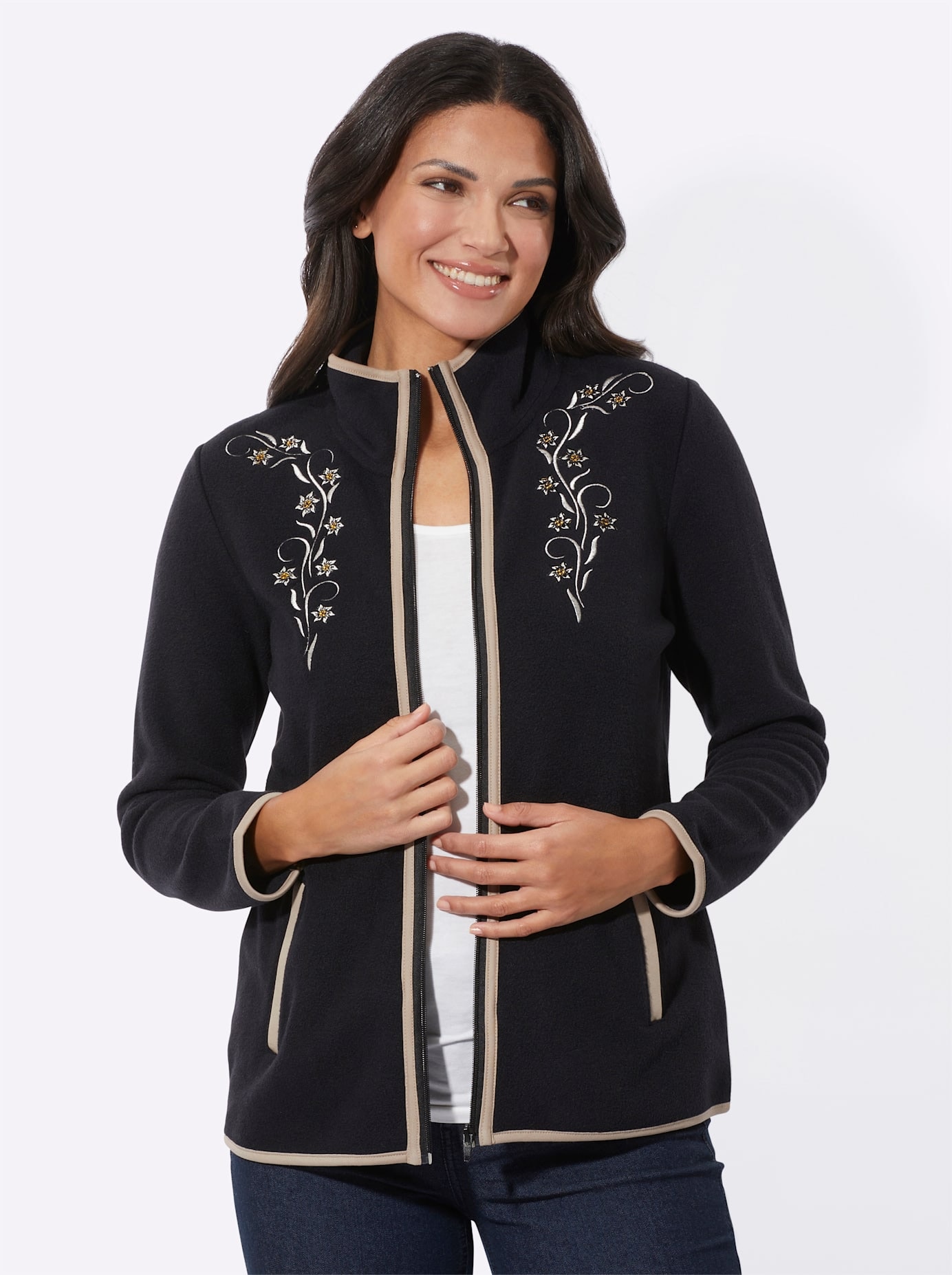 Classic Basics Fleecejacke