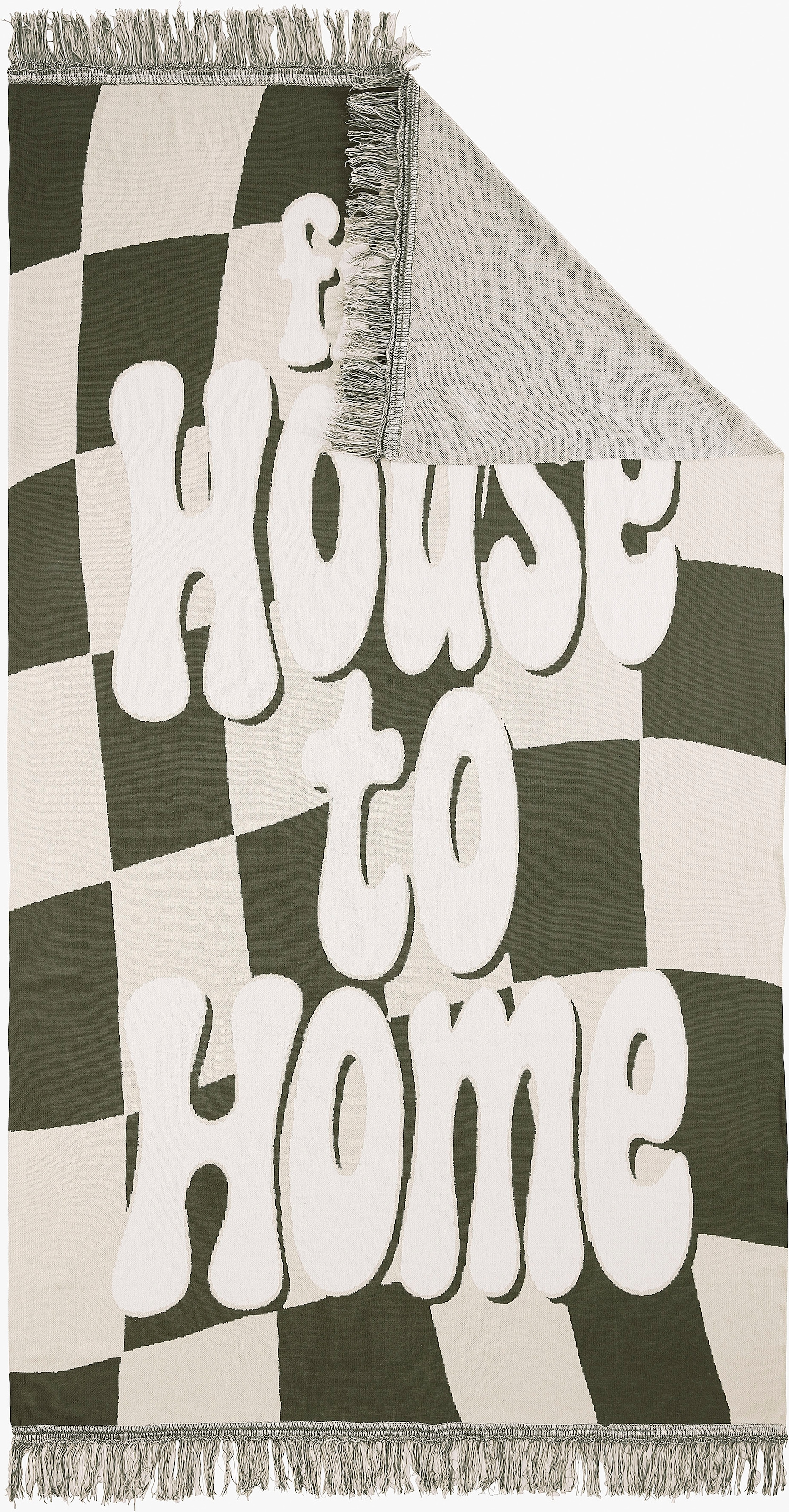 homsy by Ana Johnson Wohndecke »Snugsy« Pflegeleicht, 100% Baumwolle, Edles Design, 200x150 cm