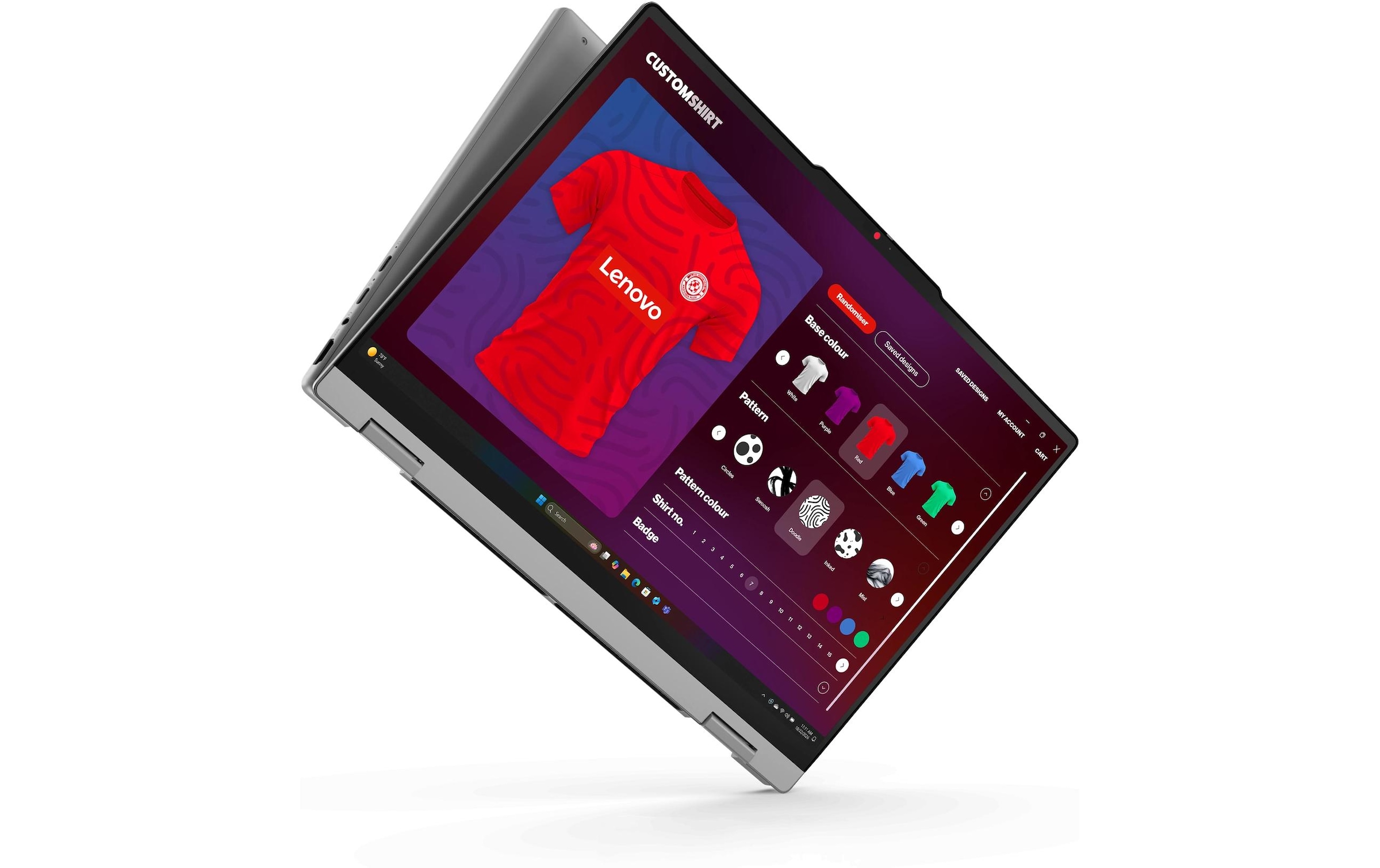 Lenovo Notebook »IdeaPad 5 2-in-1 15AGP11 Copilot+ PC« / 15,3 ″ AMD Ryzen™ AI 7 1.000 GB SSD Integrierte NPU (Neural Processing Unit)