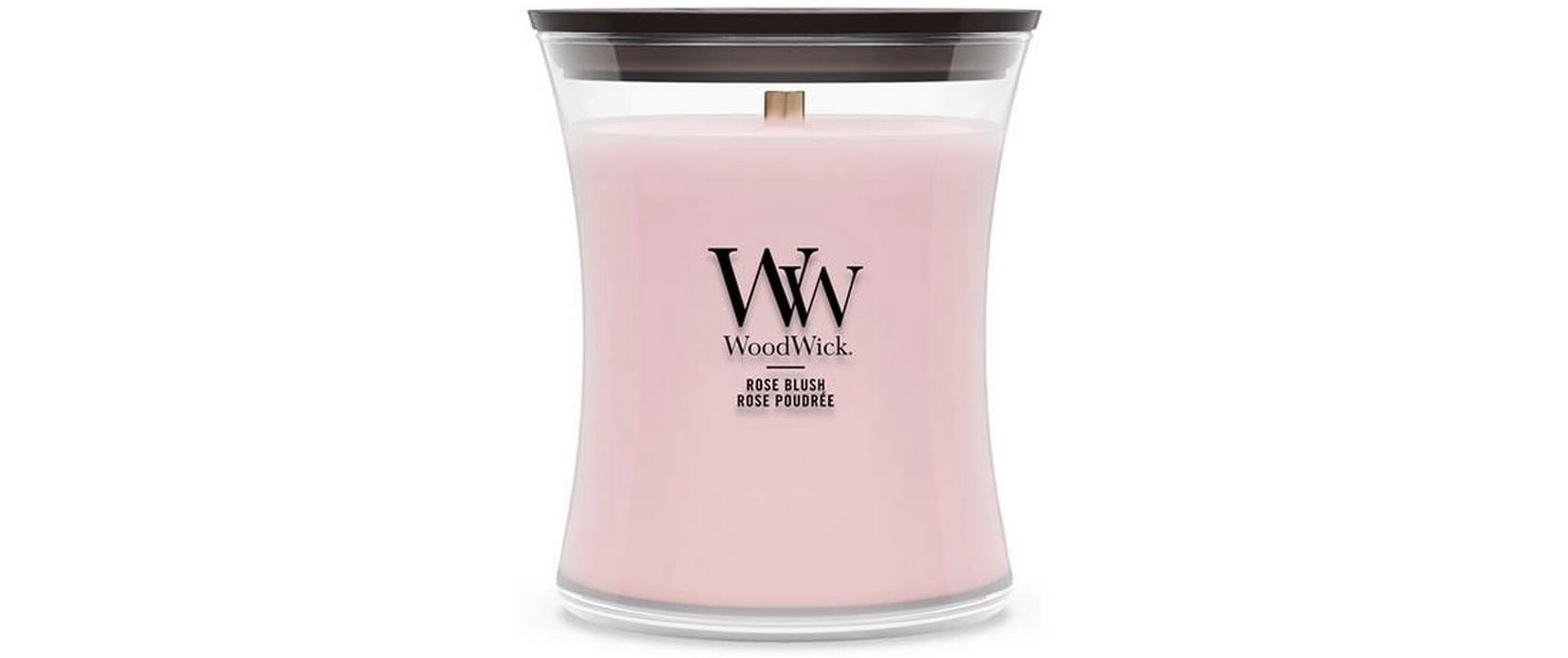 Woodwick Duftkerze »Rose Blush Medium Jar«
