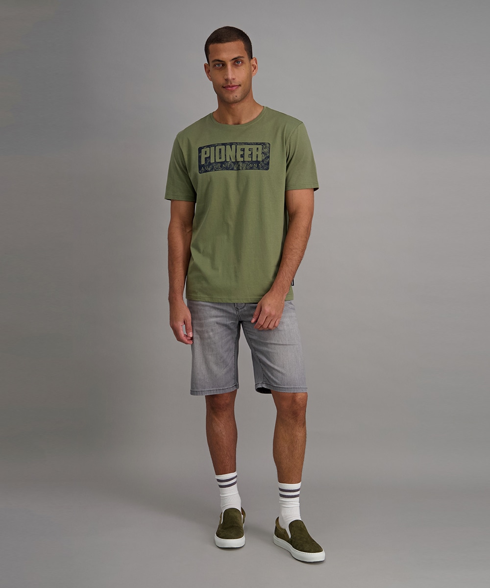 Pioneer Authentic Jeans T-shirt avec impression logo