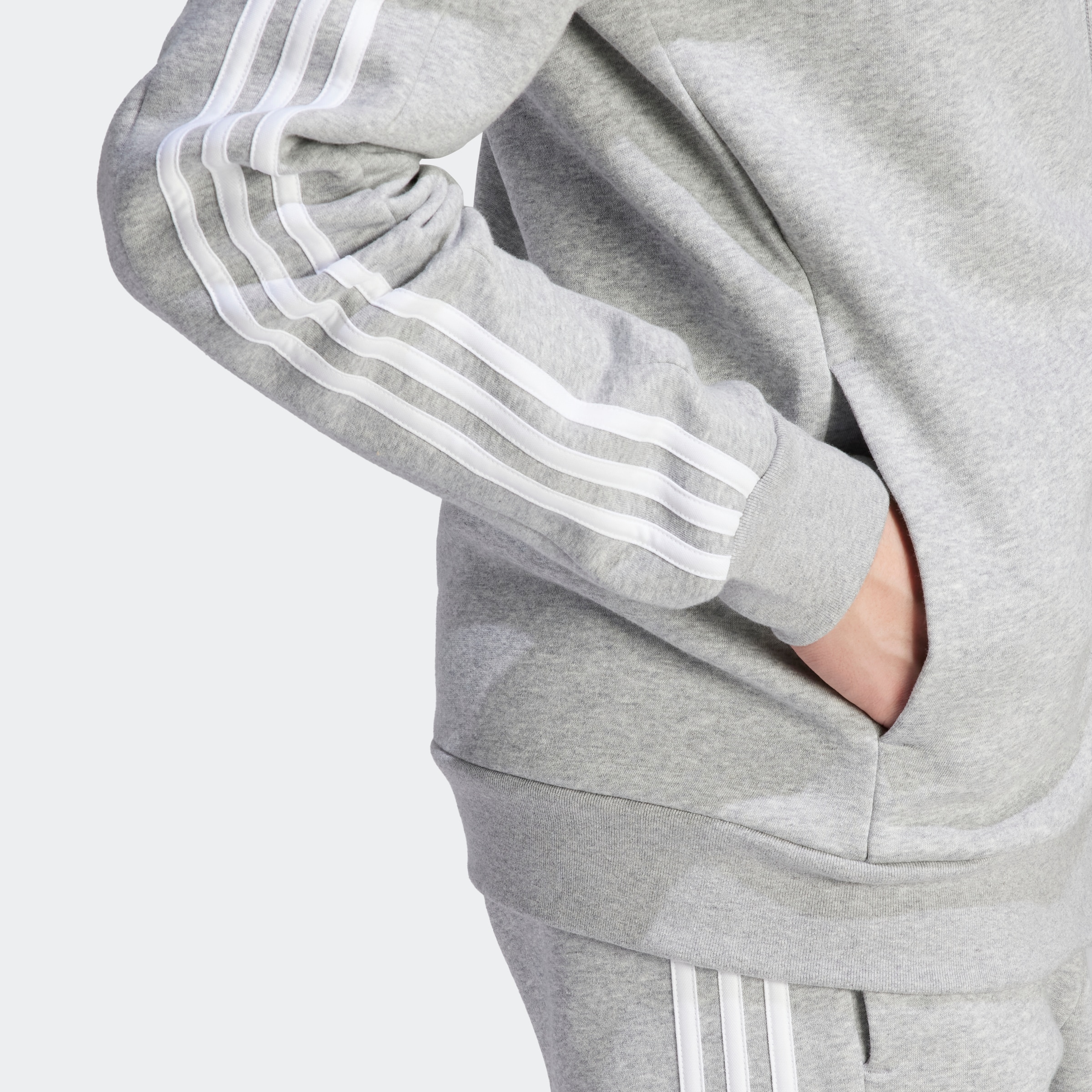 adidas Sportswear Kapuzensweatjacke »ESSENTIALS 3STREIFEN KAPUZENJACKE«