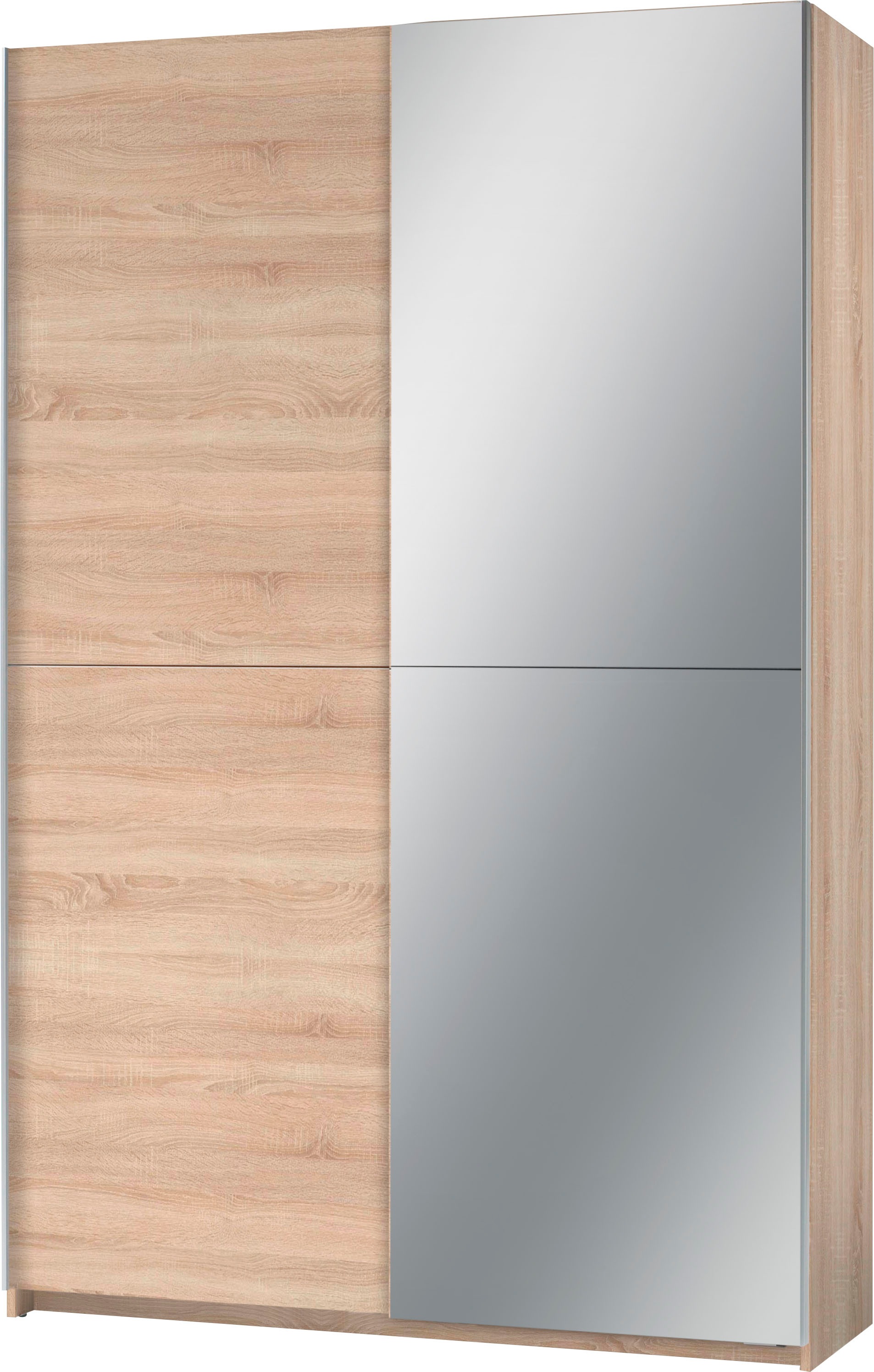 Image of Schlafkontor Schwebetürenschrank, mit Spiegel, Teleskopkleiderstange und zusätzlichen Böden bei Ackermann Versand Schweiz