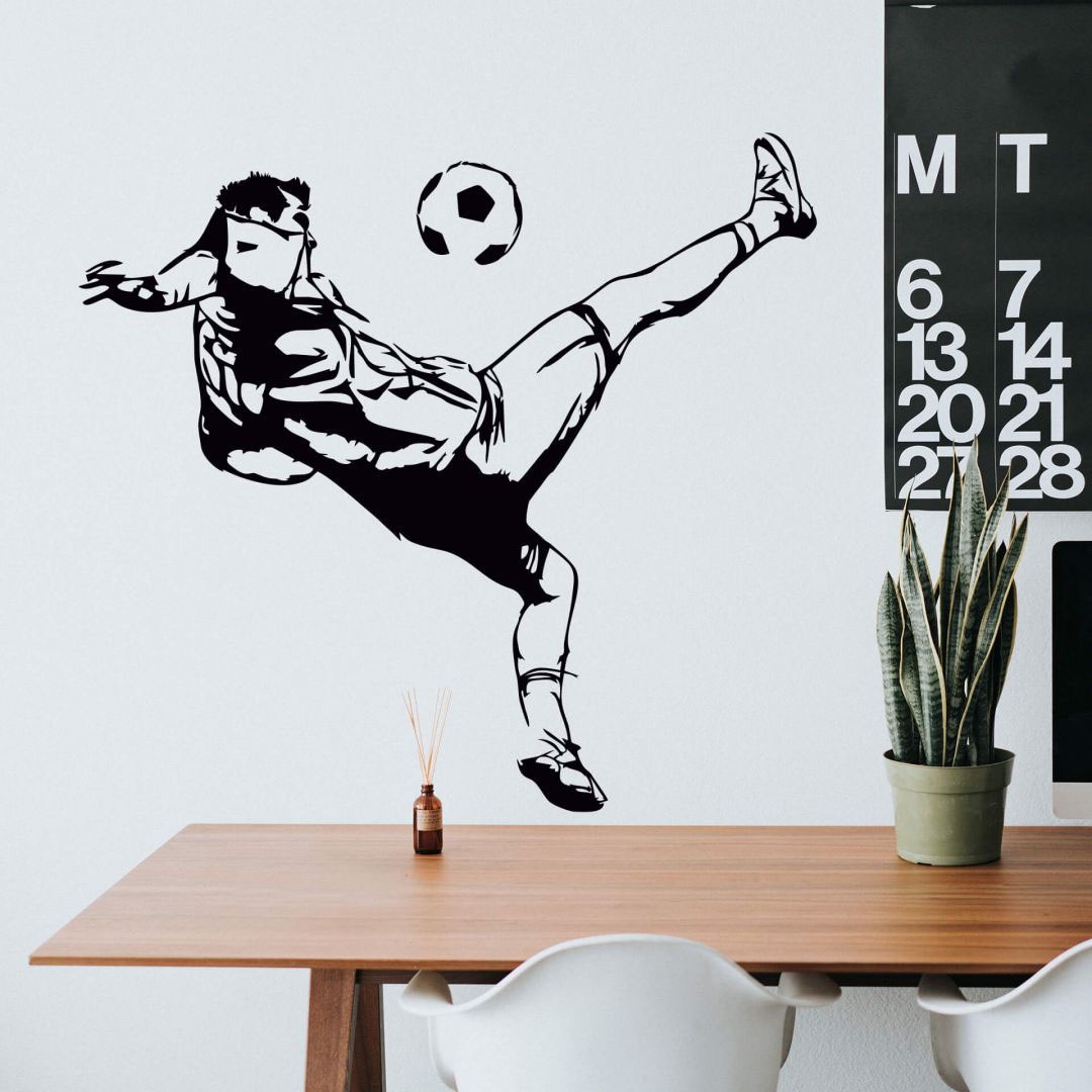 Wall-Art Wandtattoo »Fussball Aufkleber«, jetzt kaufen St.) Kicker (1