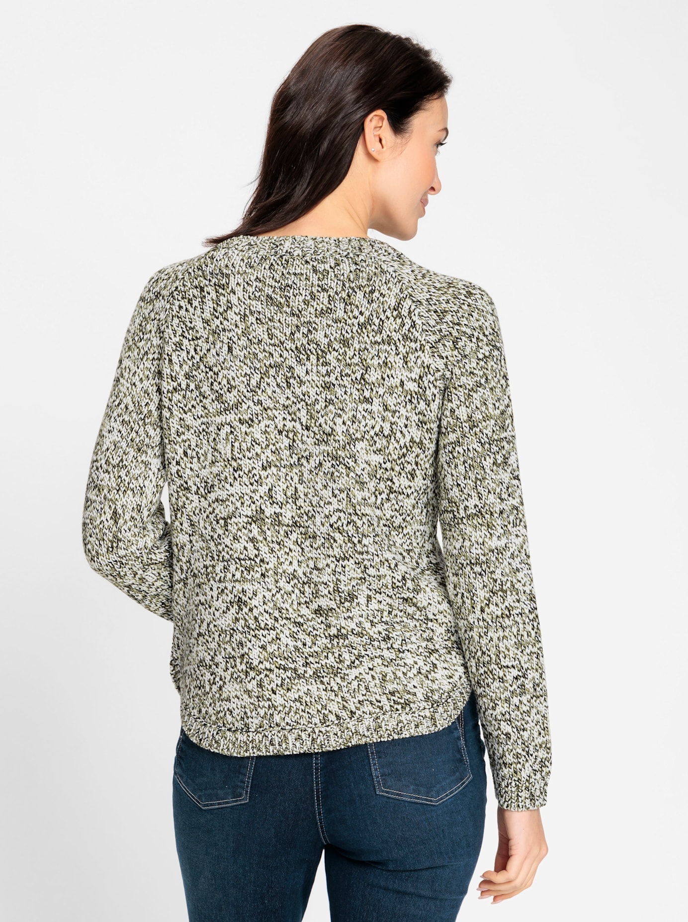 Inspirationen Rundhalspullover »Rundhals-Pullover«
