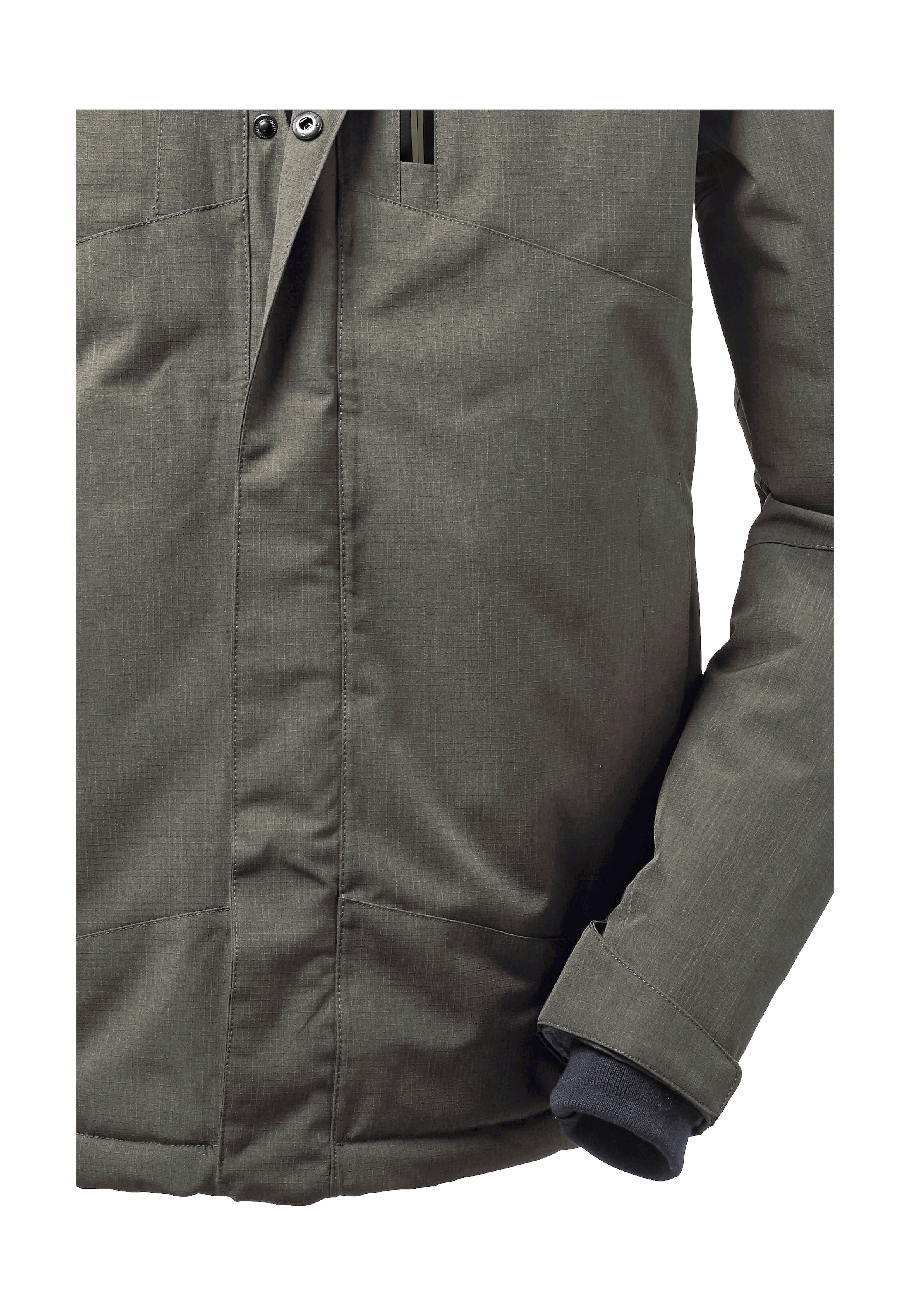 Killtec Outdoorjacke »KOW 161 MN JCKT«, Wasser- und winddichte Funktionsjacke mit abnehmbarer Kapuze