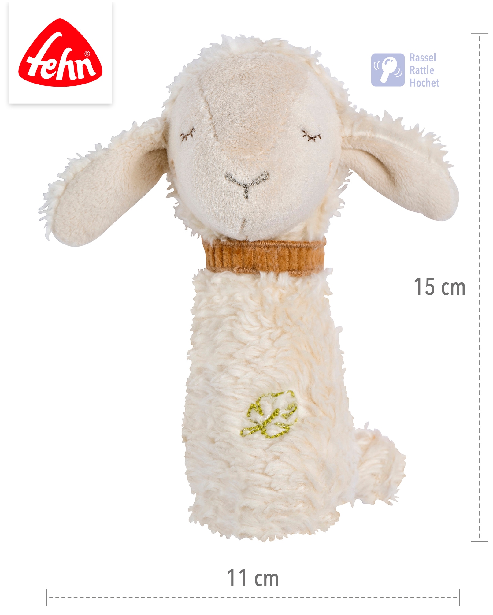 Fehn Rassel »Stabrassel Schaf«