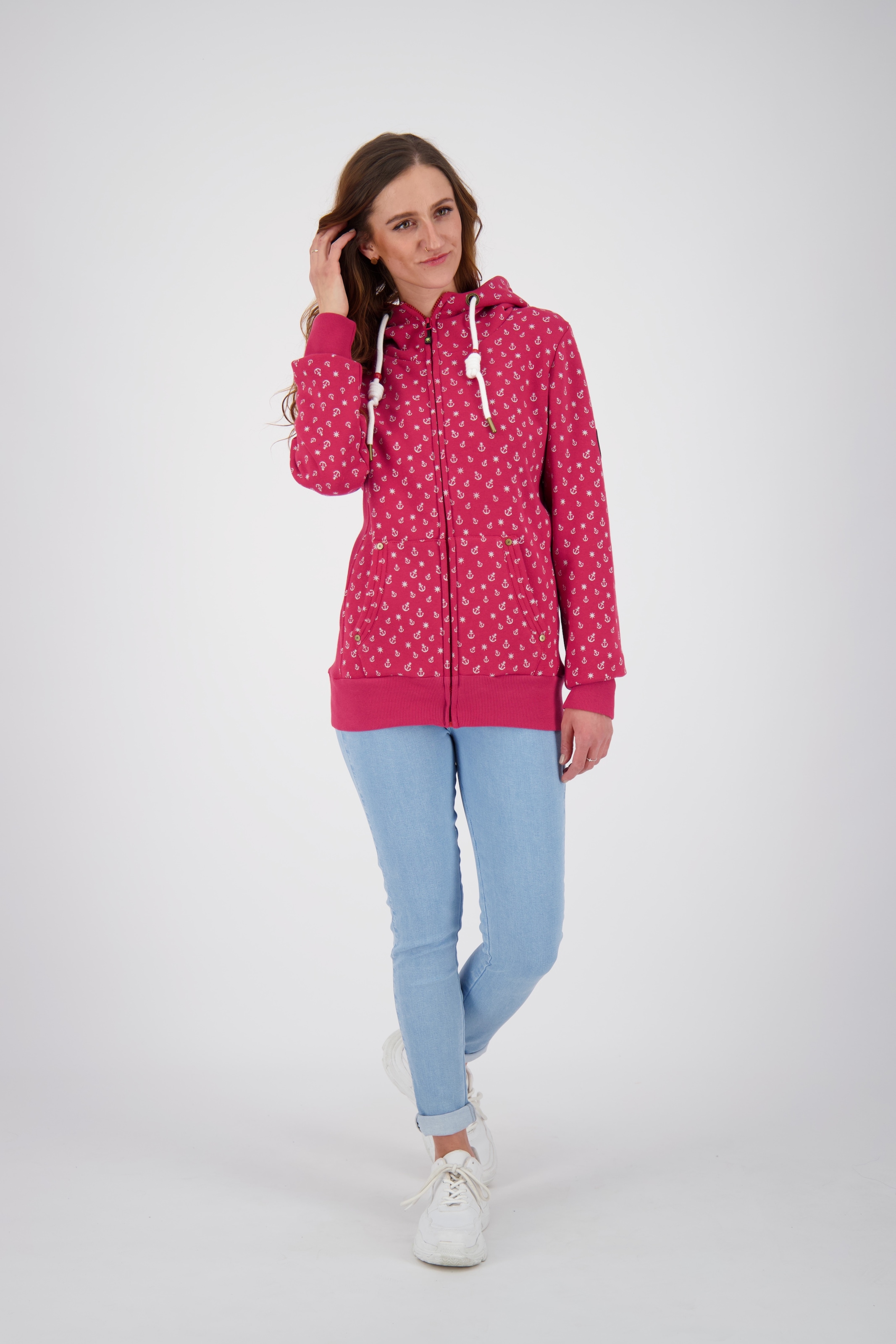 DEPROC Active Kapuzensweatshirt »ANCHORAGE Women«, in lässigem Oversized-Schnitt