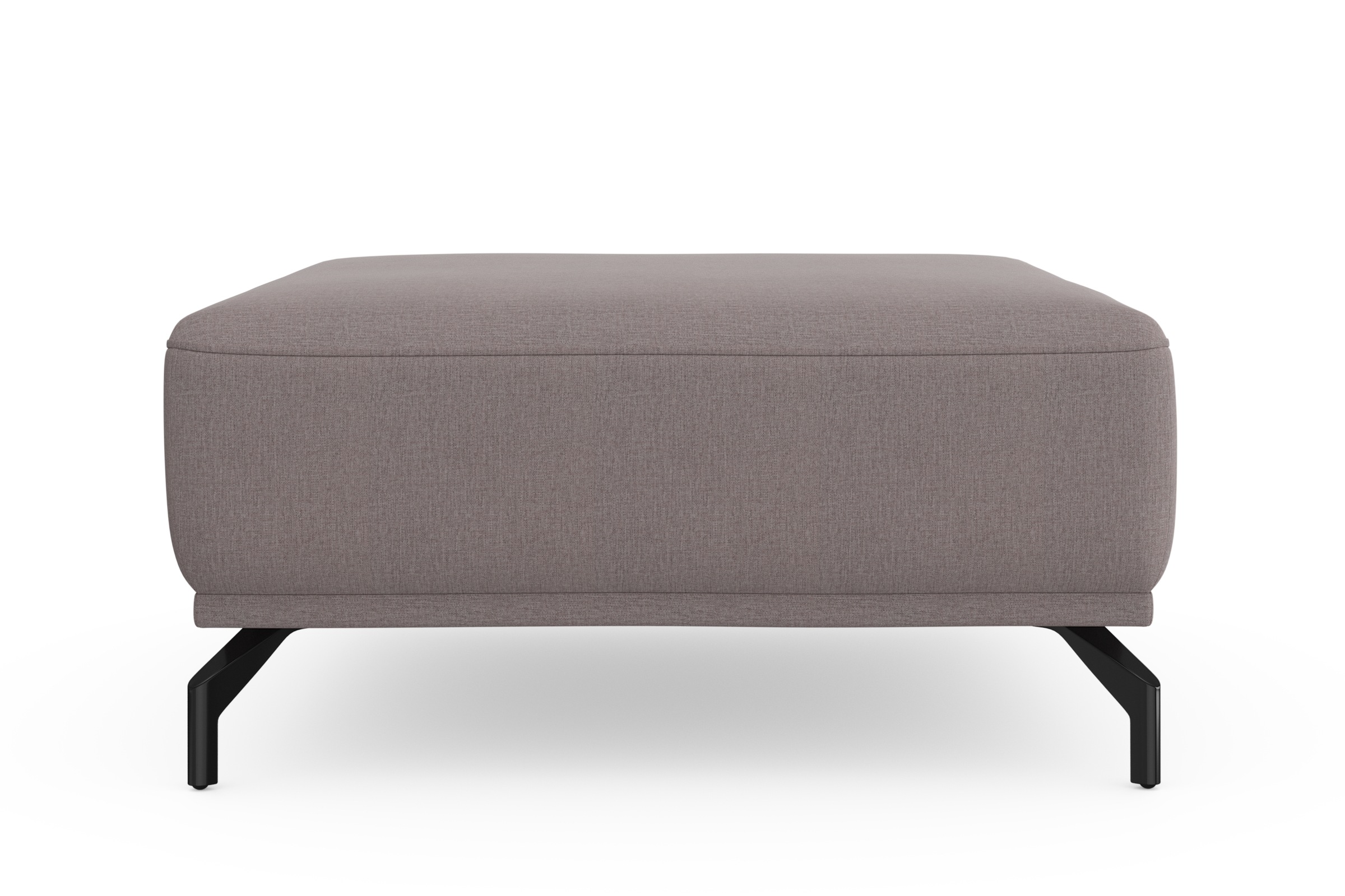 sit&more Hocker »Bailando«, mit Federkern und schwarzen, matten Metallfüssen