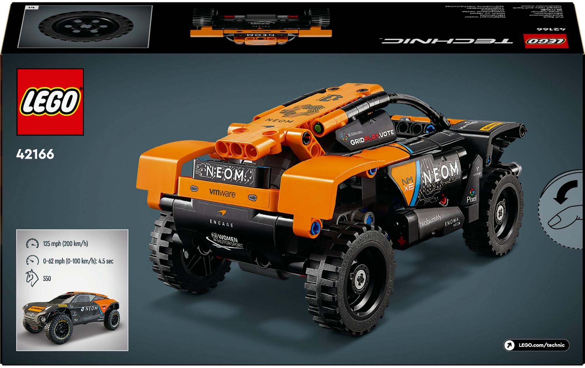 LEGO® Spielbausteine »NEOM McLaren Extreme E Race Car 42166«