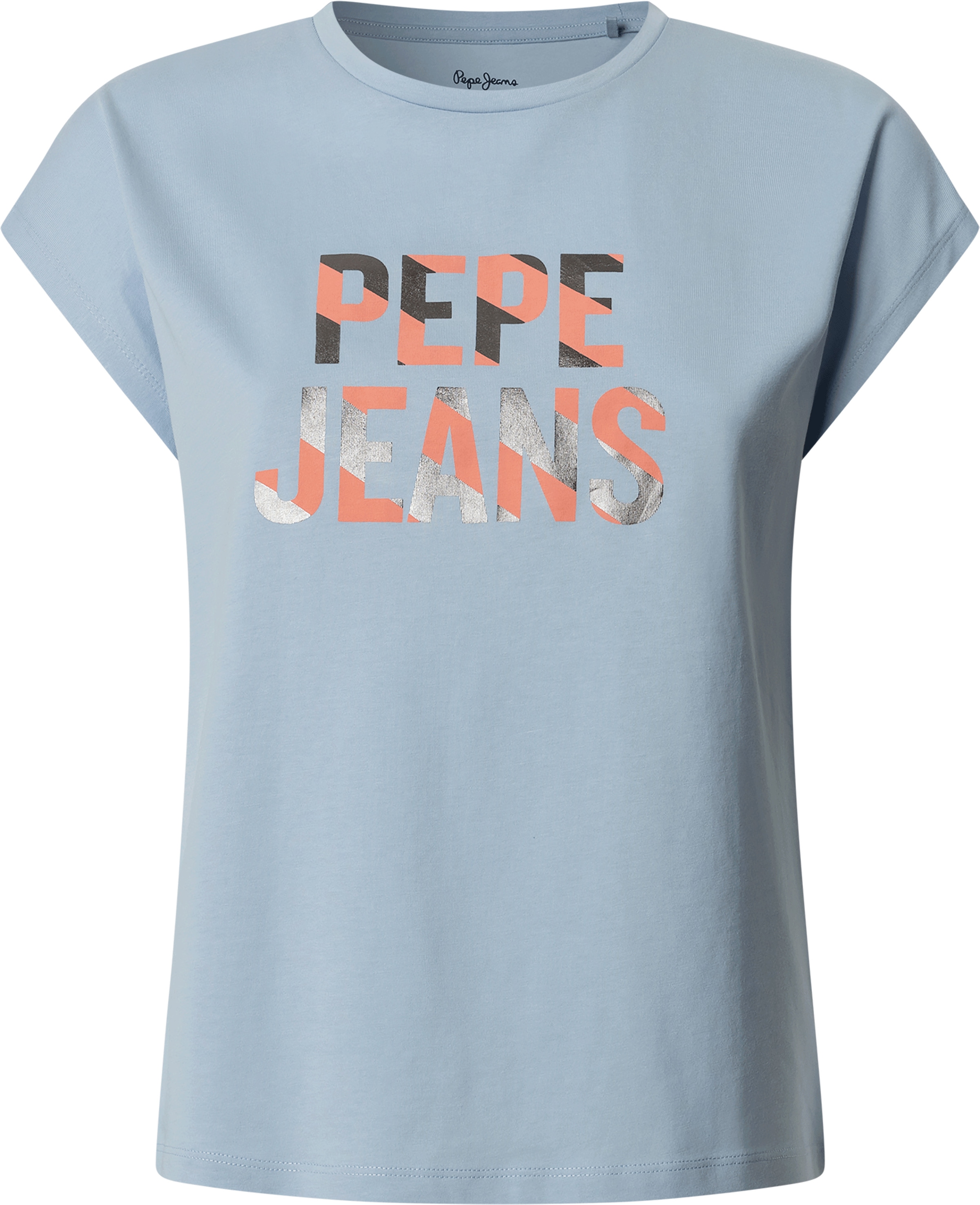 Pepe Jeans T-shirt »CATALINA« en coton, logo imprimé
