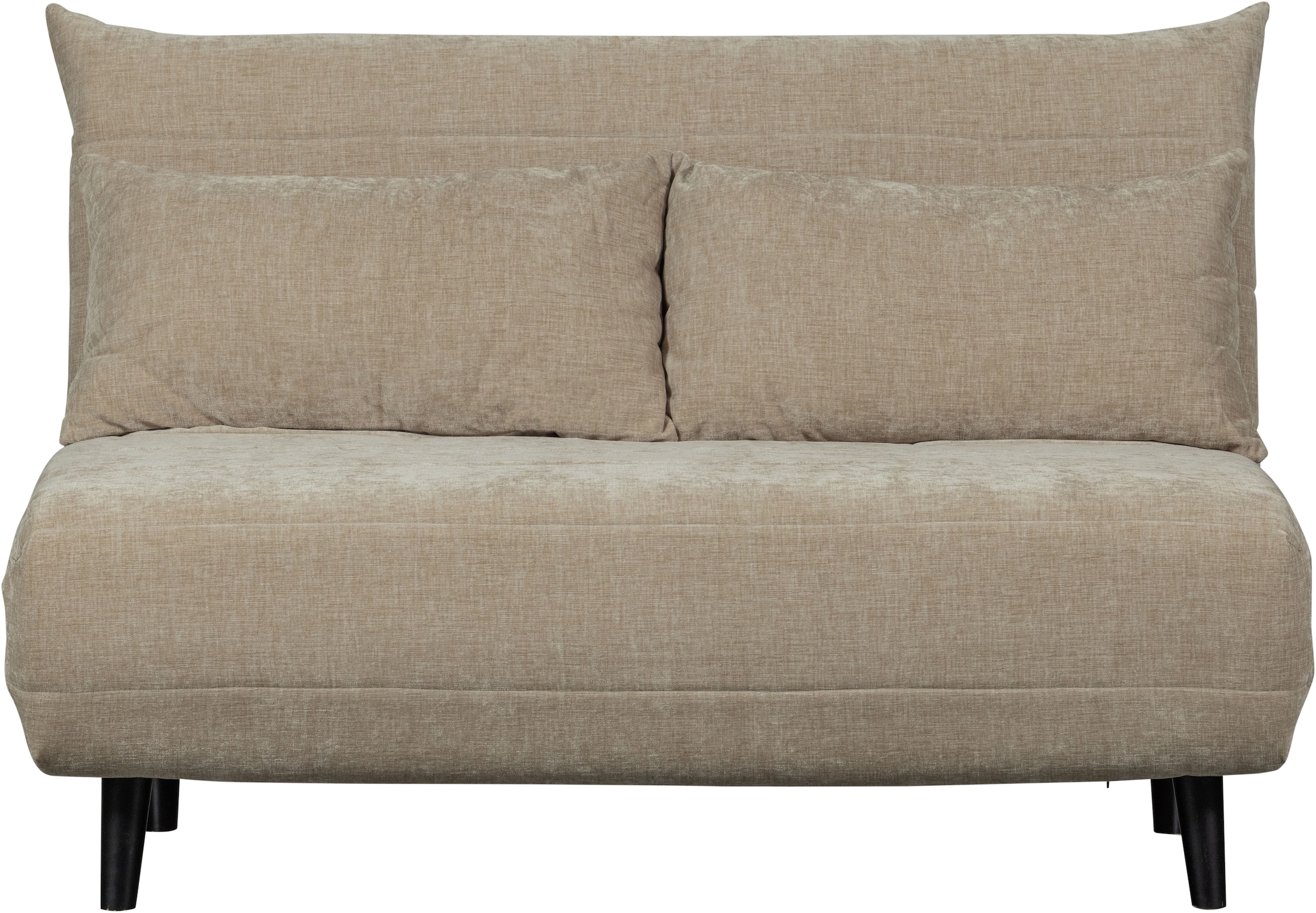 Image of WOOOD Schlafsofa "Xem Chenille-Bezug gewebt mit Schlaffunktion, H 80 x B 122 x D 92 cm" Liegefläche 188 cm, Tragkraft 140 kg, Maximale Verschleissfestigkeit