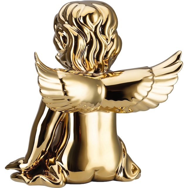 Rosenthal Engelfigur »Engel Handkuss«, Biskuitporzellan, goldfarben bequem  kaufen