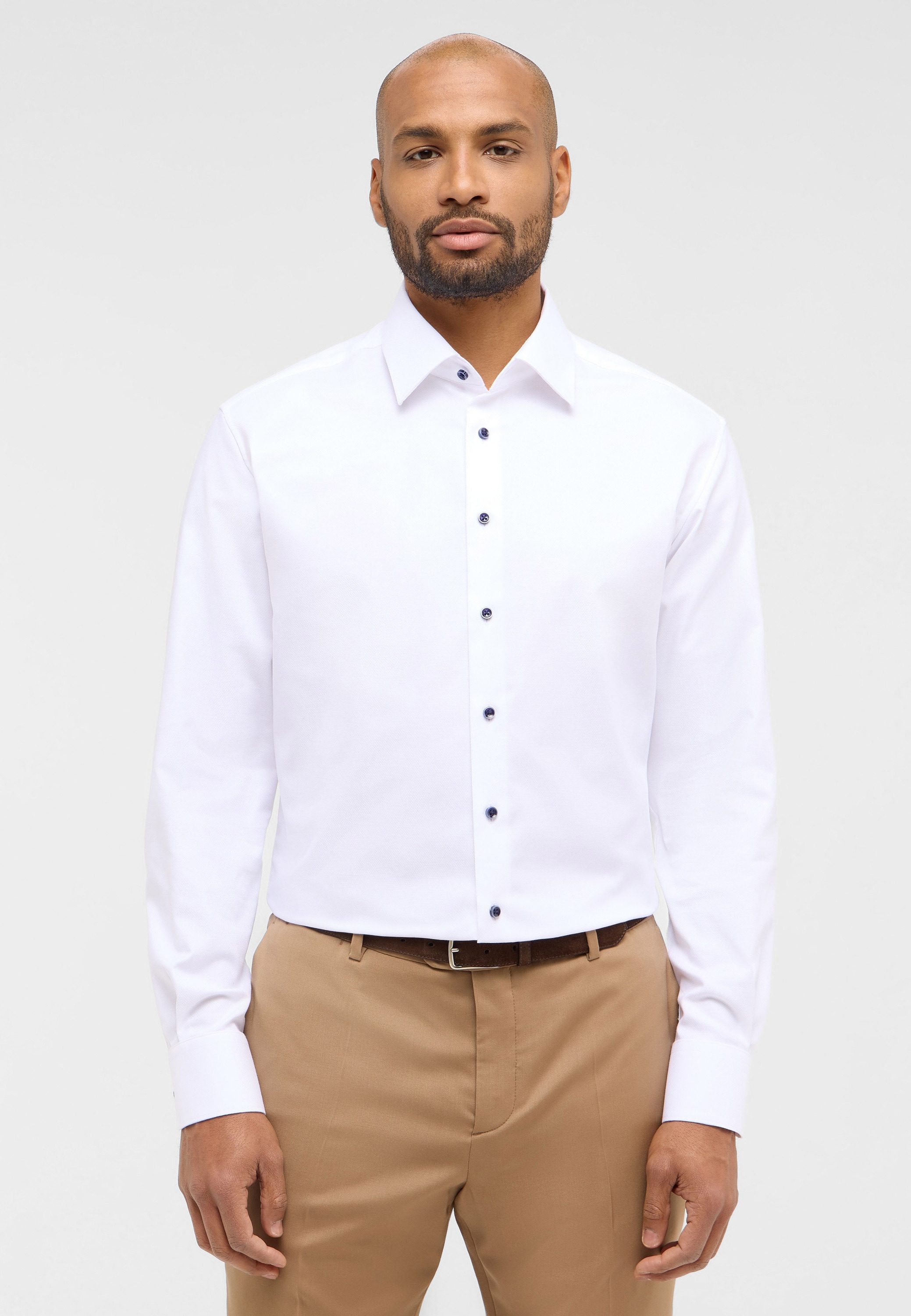 Eterna Langarmhemd »MODERN FIT«, NON IRON (bügelfrei)