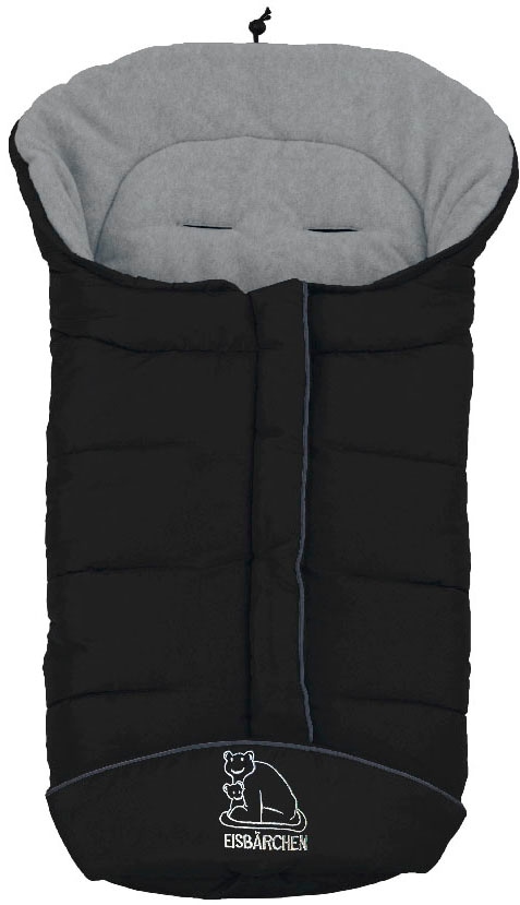 Heitmann Felle Fusssack »Eisbärchen - Winterfusssack Copy Fleece«, mit Fleecefutter, Mumienform möglich, für Kinderwagen, waschbar