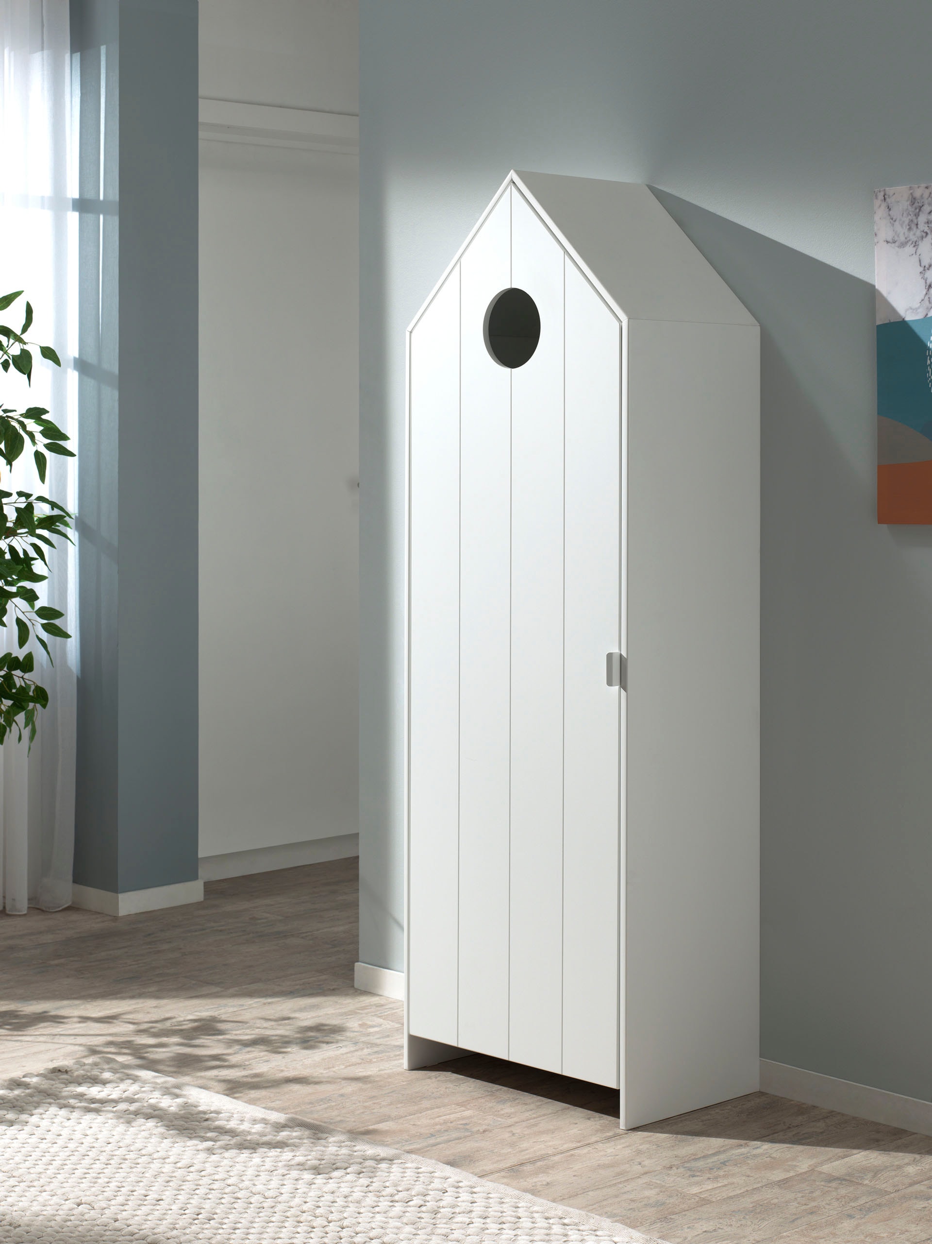 Vipack Kleiderschrank »Casami, mit Soft-Close, viel Stauraum, TOP modern« B/H/T ca. 57,6x171,3x37cm, verschiedene Farben, Strandhaus-Optik,  als Kleider-/Wäscheschrank nutzbar, universell einsetzbar
