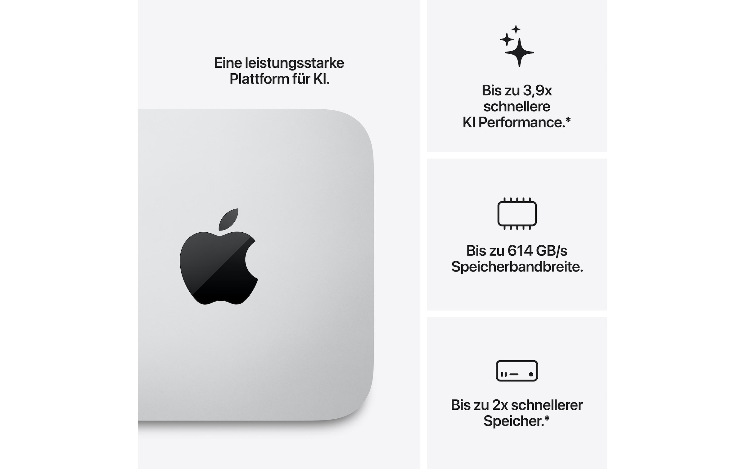 Apple PC »Mac Studio M5 Max (18C CPU/ 32C GPU/ 36 GB/ 512 GB)«