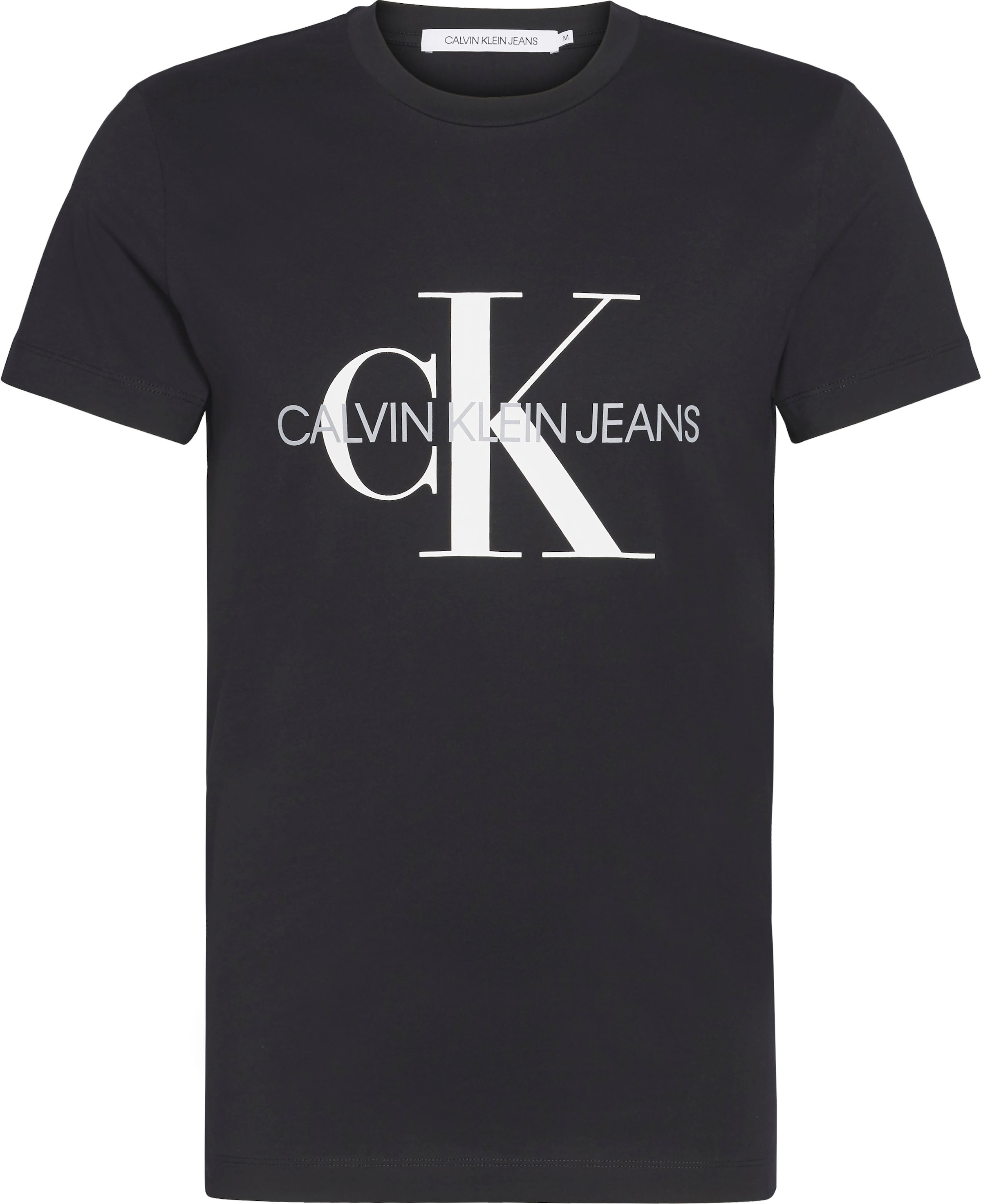 Calvin Klein Jeans T-Shirt »ICONIC MONOGRAM SLIM TEE«, mit grossem CK-Print