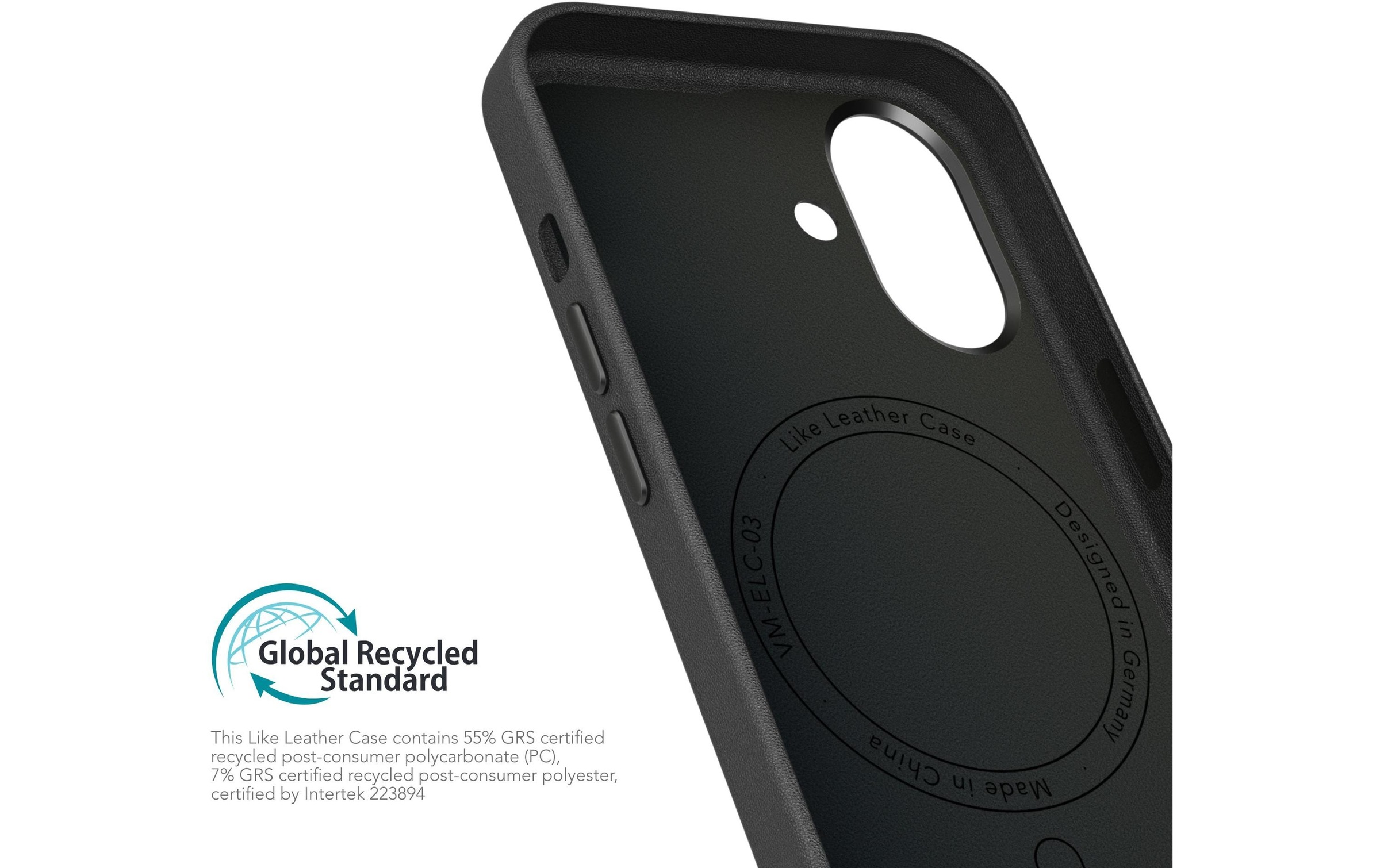 VONMÄHLEN Backcover »Like Leather iPhone 16 Plus«, Apple iPhone 16 Plus