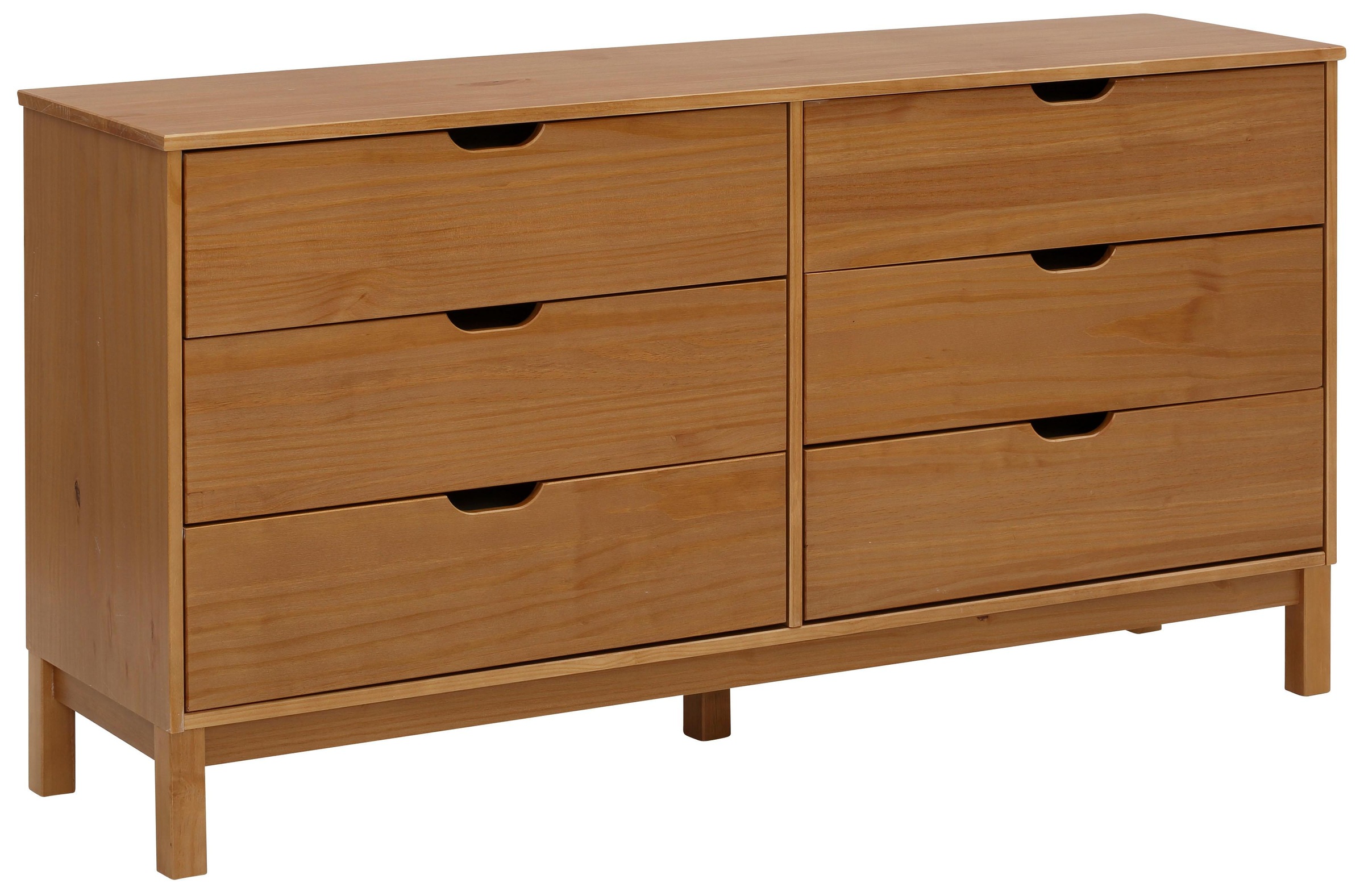 Image of GOODproduct Kommode "Post" massives Kiefernholz, mit vielen Stauraummöglichkeiten, Breite 150 cm