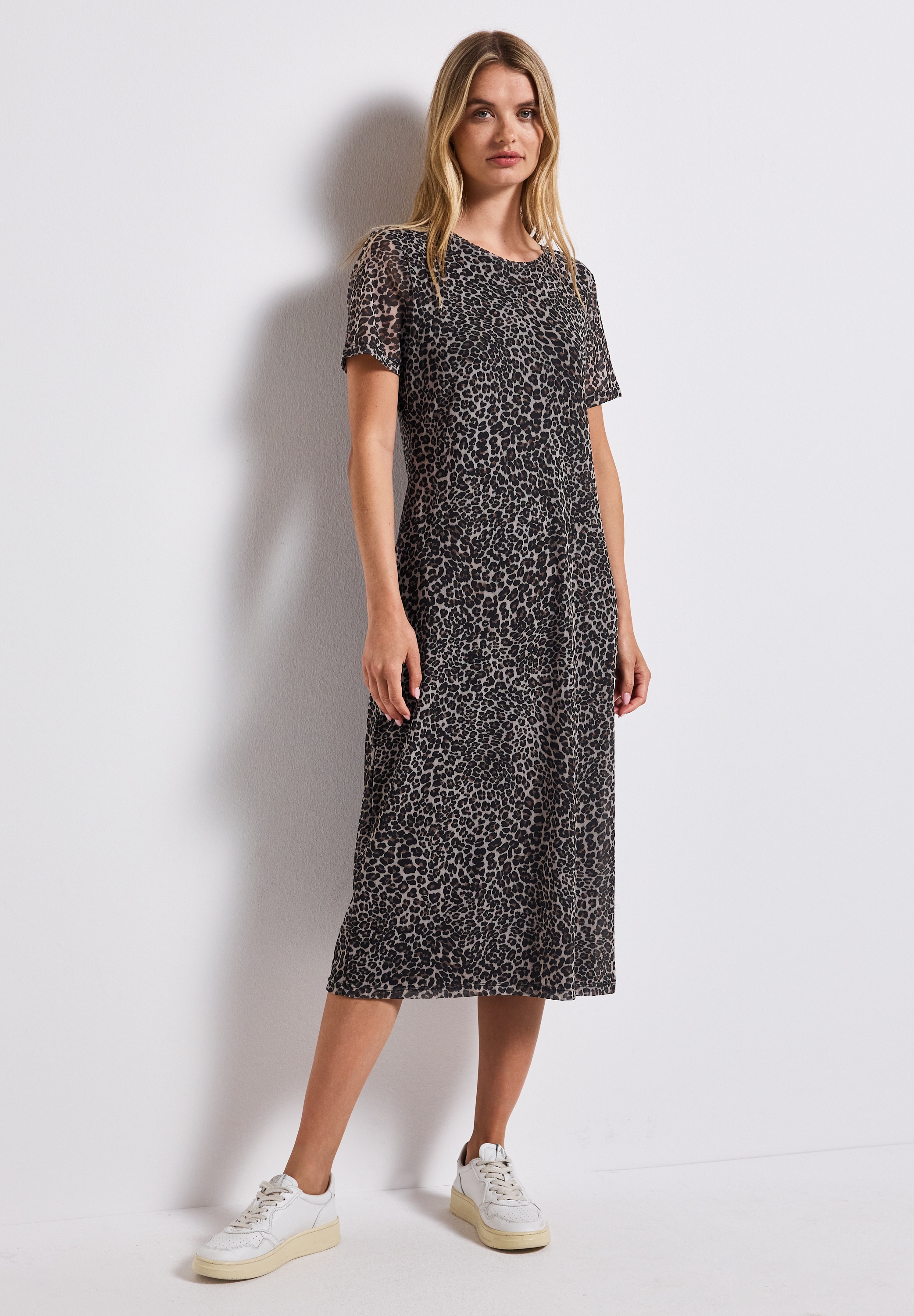 STREET ONE Meshkleid, mit All-Over Print