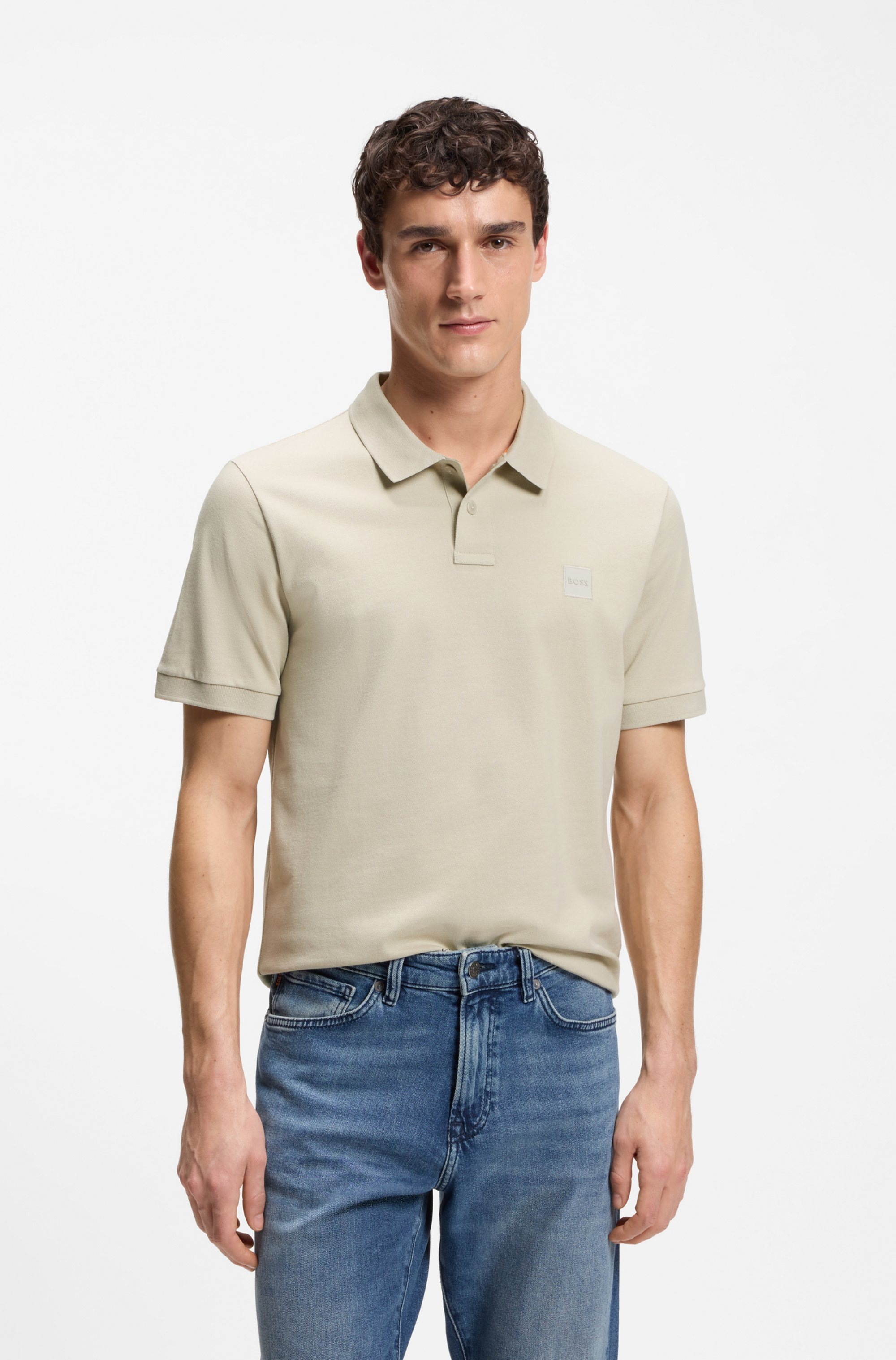 BOSS ORANGE Polo »Passenger« mit Polokragen