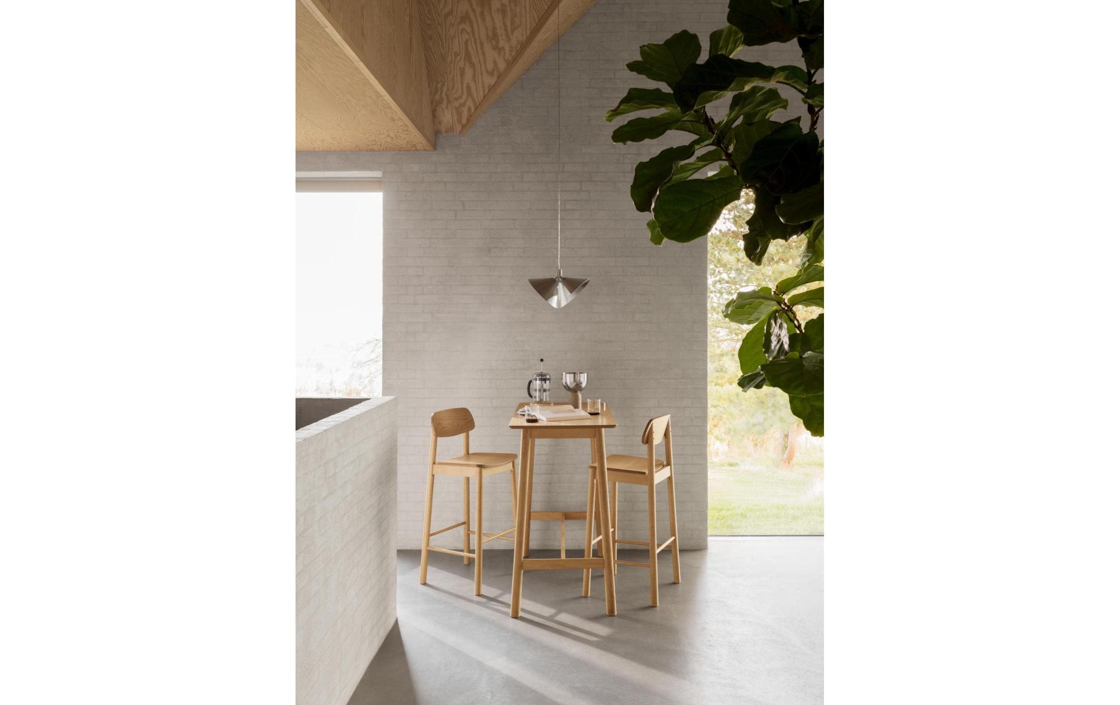 AC Design Table de bar »Barlow 120 x 60 x 105 cm«