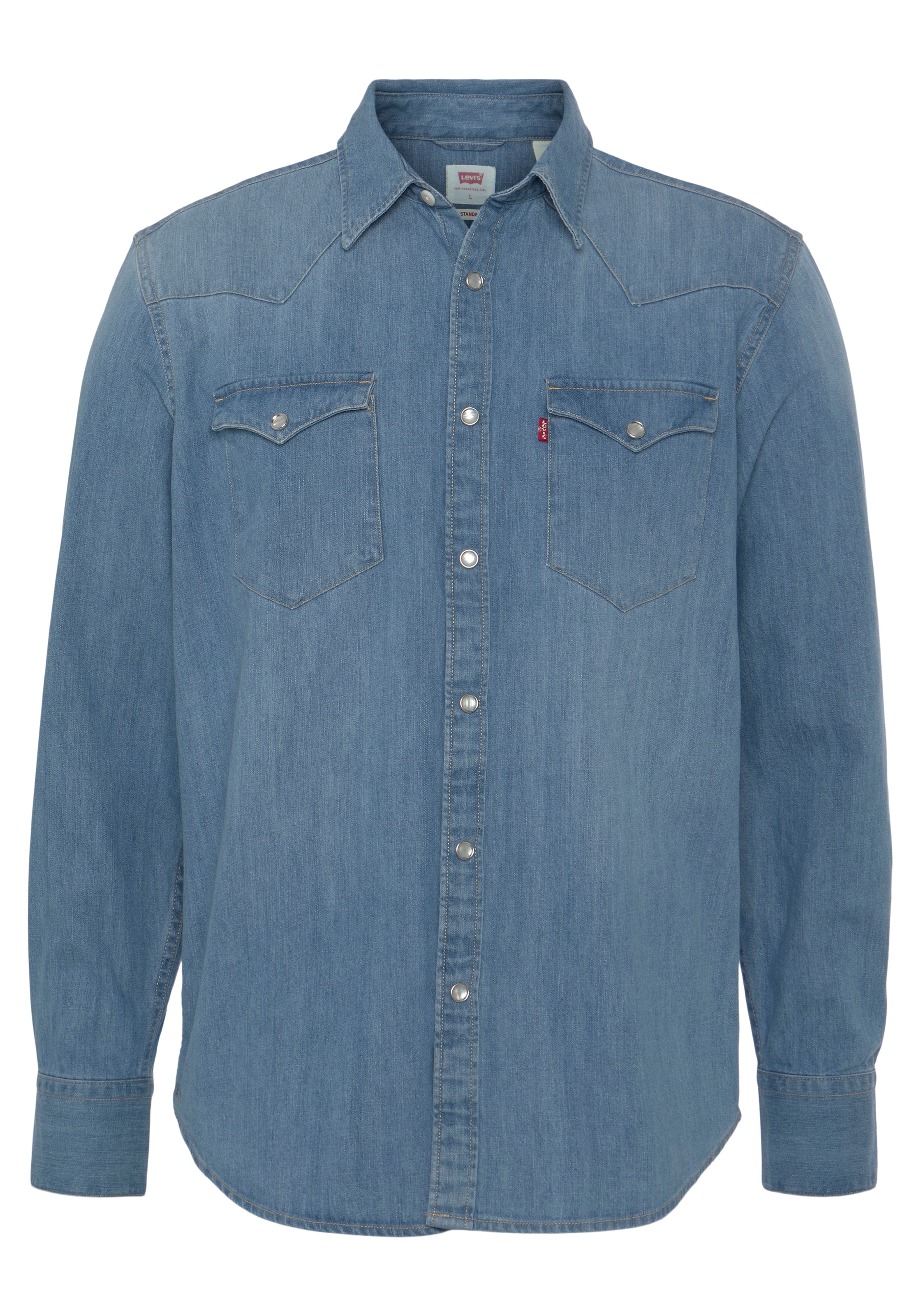 Levi's® Jeanshemd »LE BARSTOW WESTERN STAND«, mit Brusttaschen