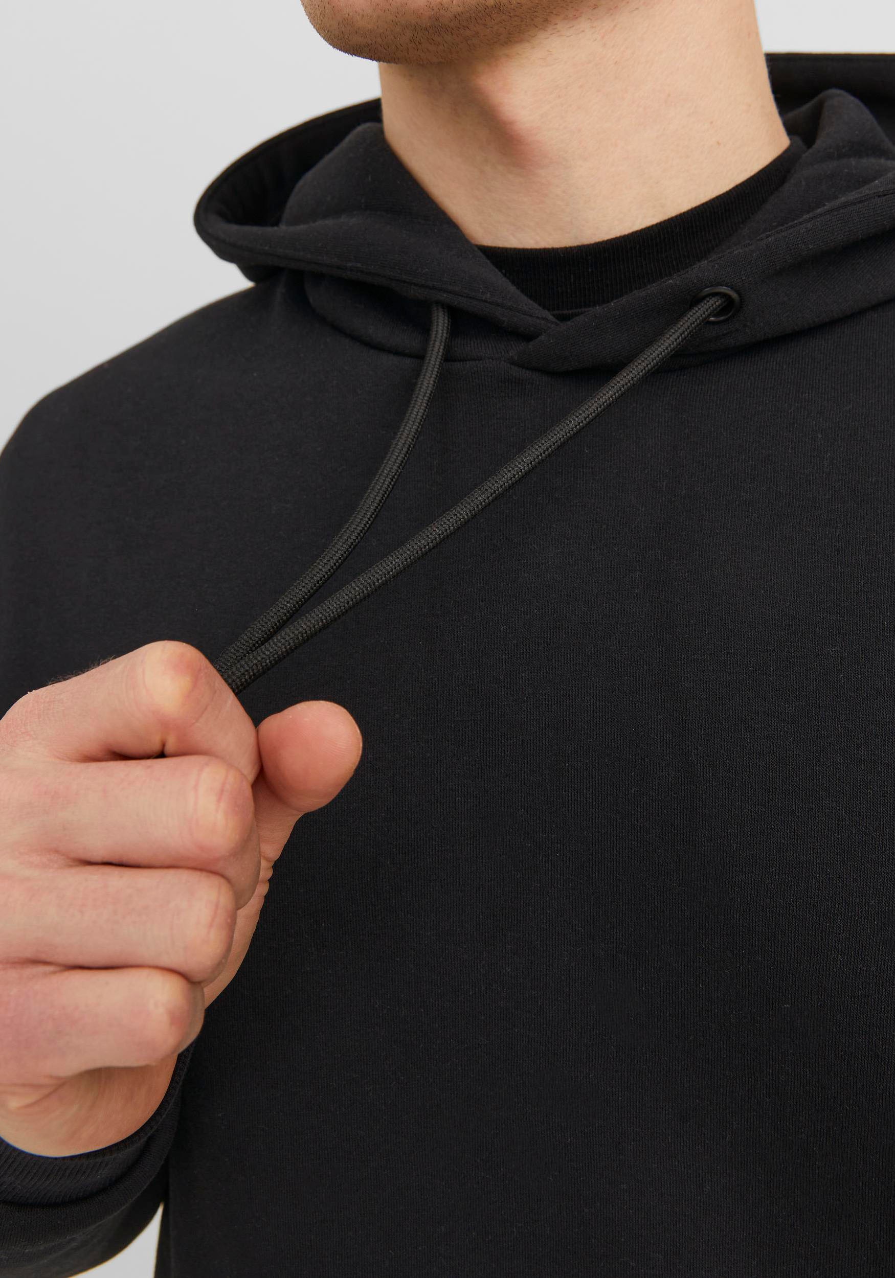 Jack & Jones Kapuzensweatshirt »JJEBRADLEY SWEAT HOOD NOOS«, mit Känguru Tasche