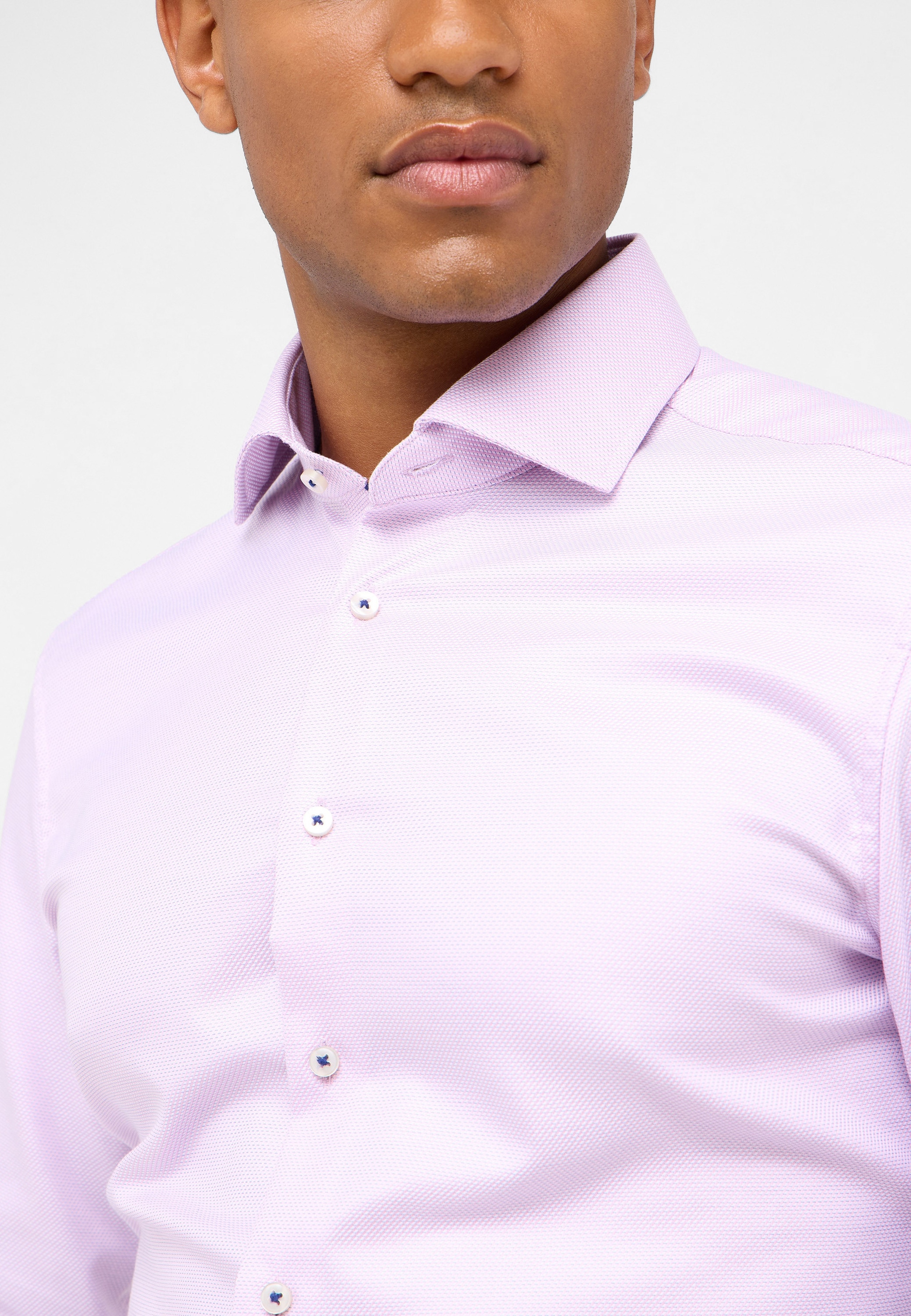 Eterna Langarmhemd »SLIM FIT«, NON IRON (bügelfrei)