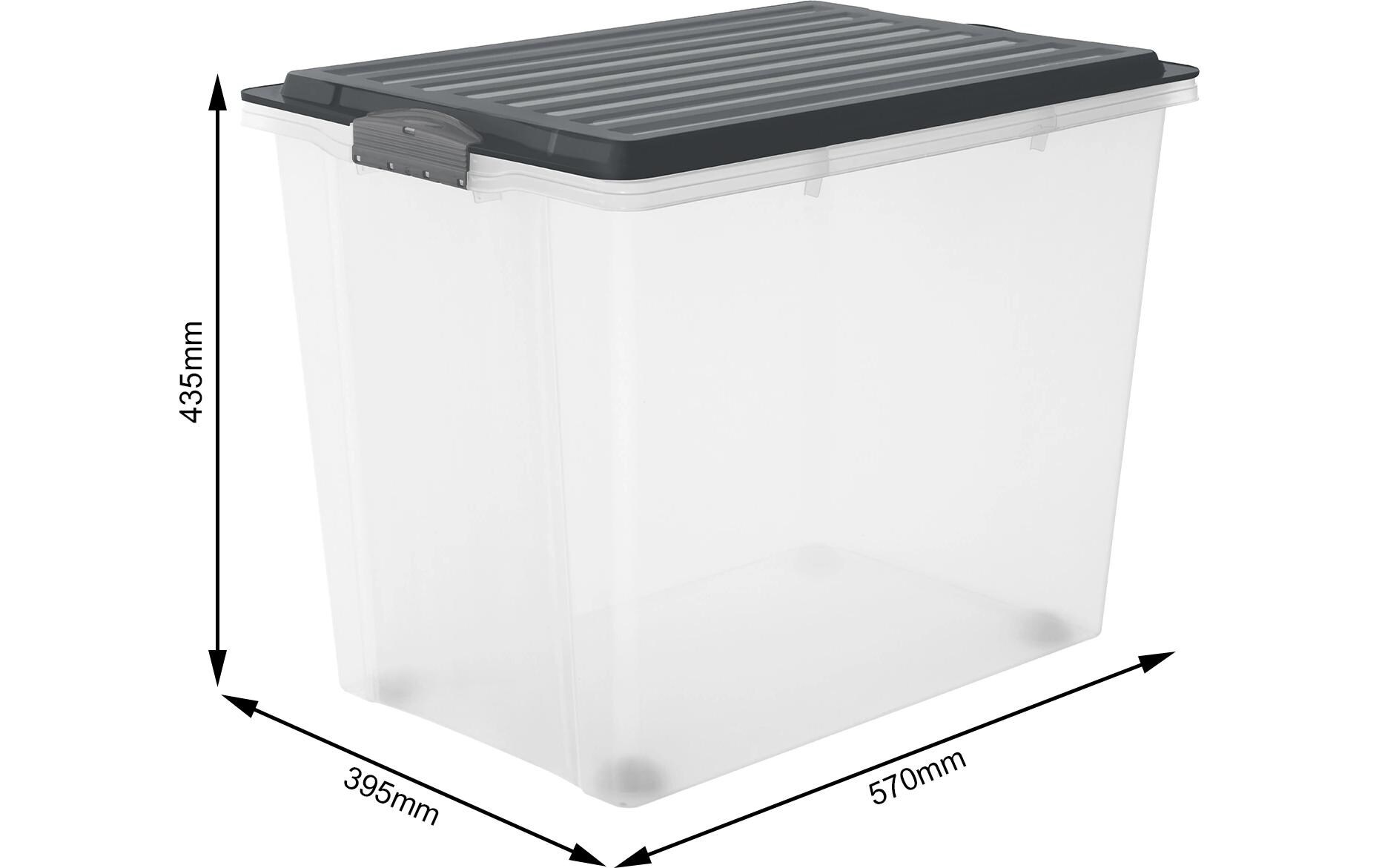 ROTHO Aufbewahrungsbox »COMPACT 3 tlg.«, (3 St.)