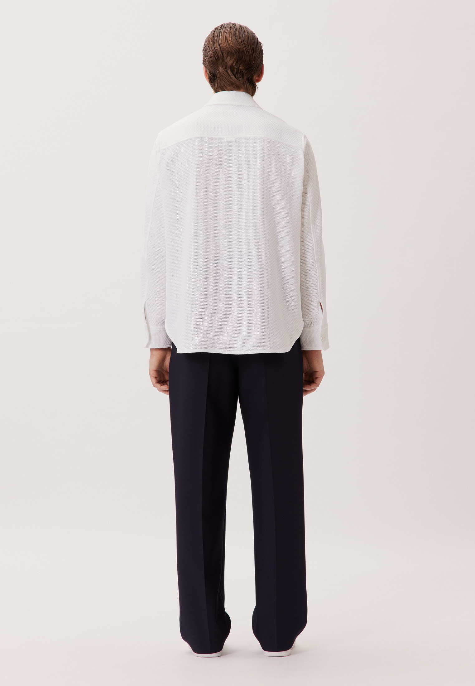 studio seidensticker Businesshemd »Studio« Regular 1/1 Reverskragen Struktur