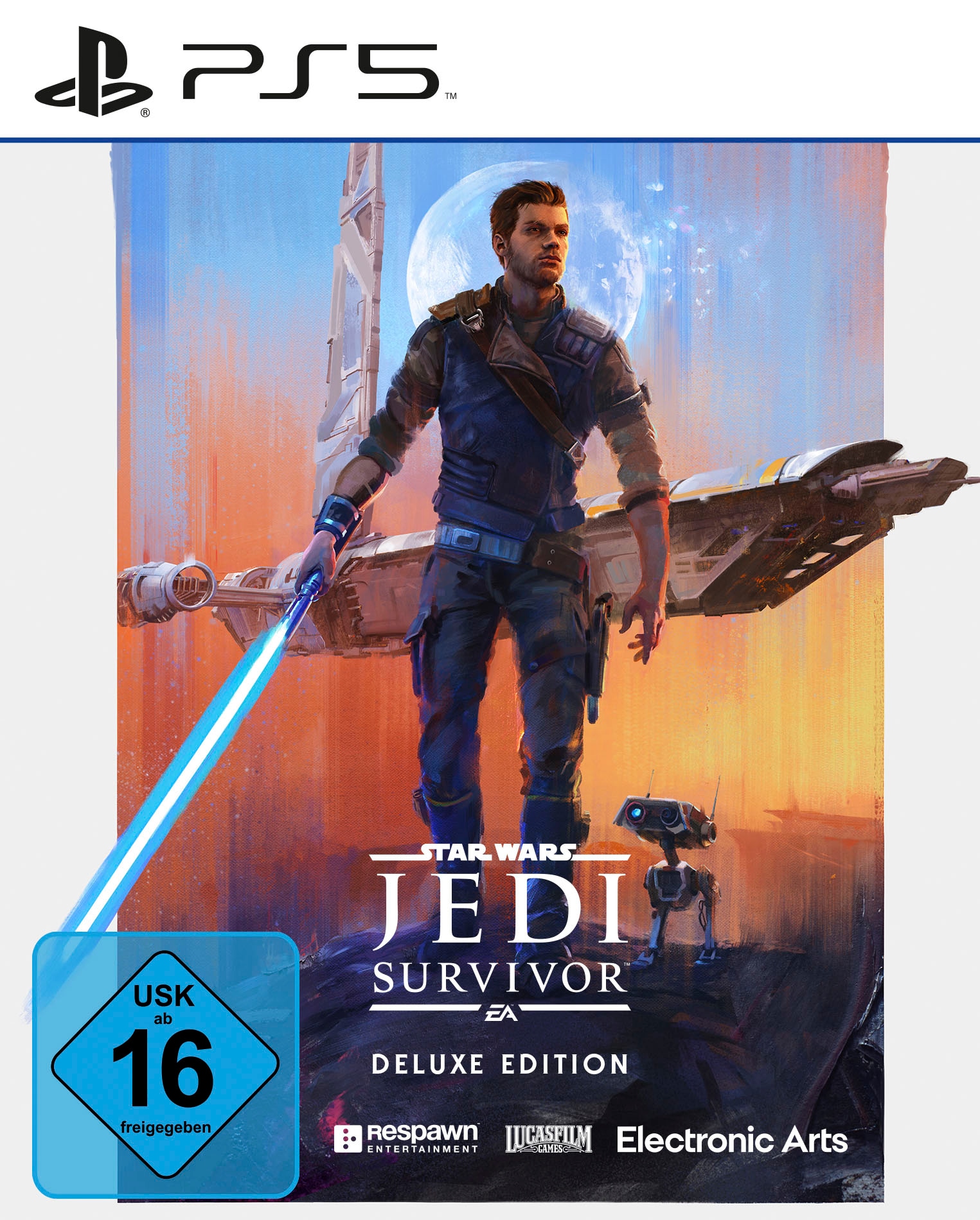 Image of Electronic Arts Spielesoftware "Star Wars: Jedi Survivor Deluxe Edition" PlayStation 5