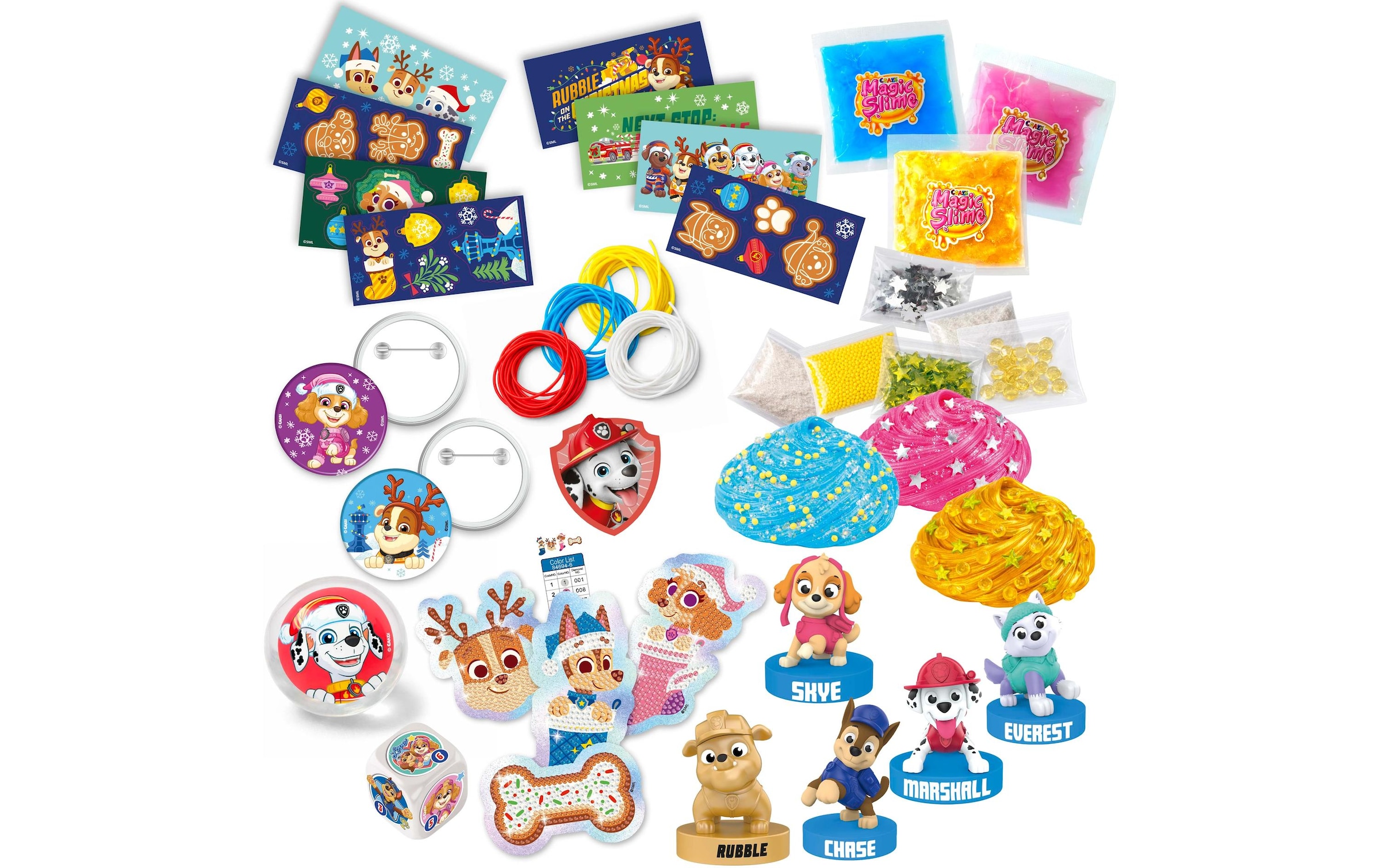 CRAZE Jouet calendrier de l'Avent »Adventskalender Paw Patrol mit 24 Überraschungen«