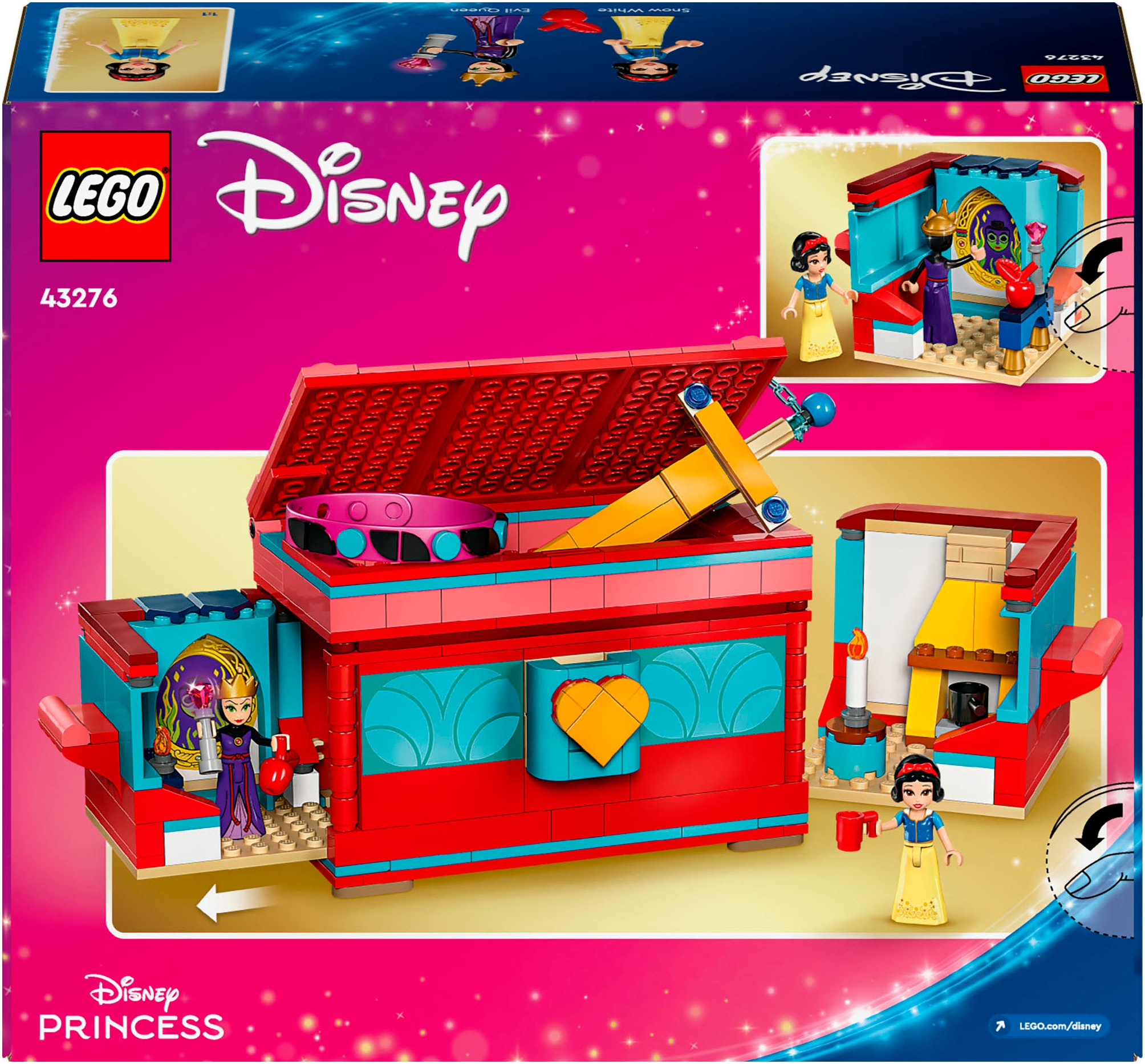 LEGO® Pions de construction »Schneewittchens Schmuckkassette (43276), LEGO Disney Princess« Made in Europe