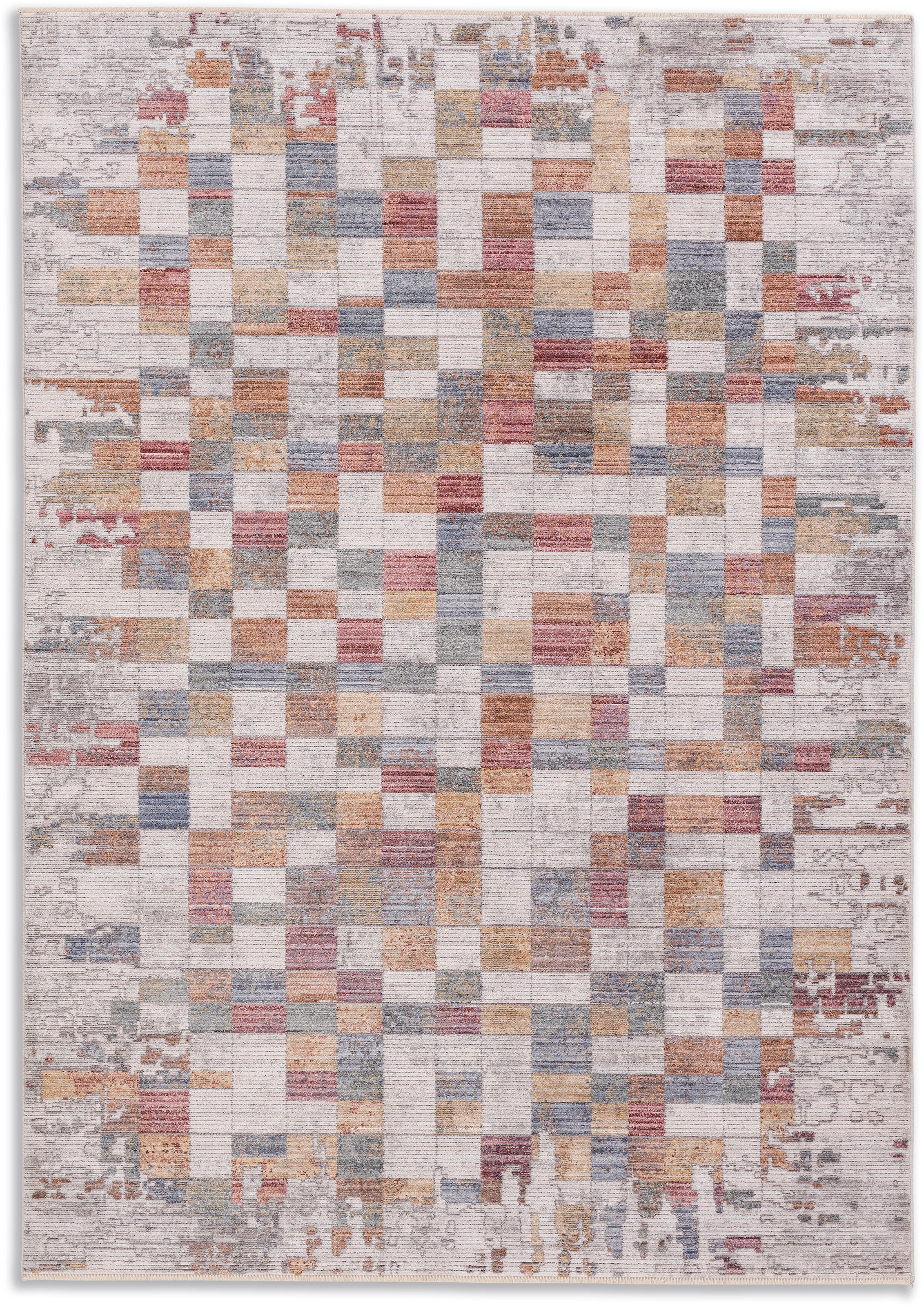 ASTRA Teppich »Calea 232«, rechteckig, 6 mm Höhe, Kurzflor mit Fransen, Wohnzimmer