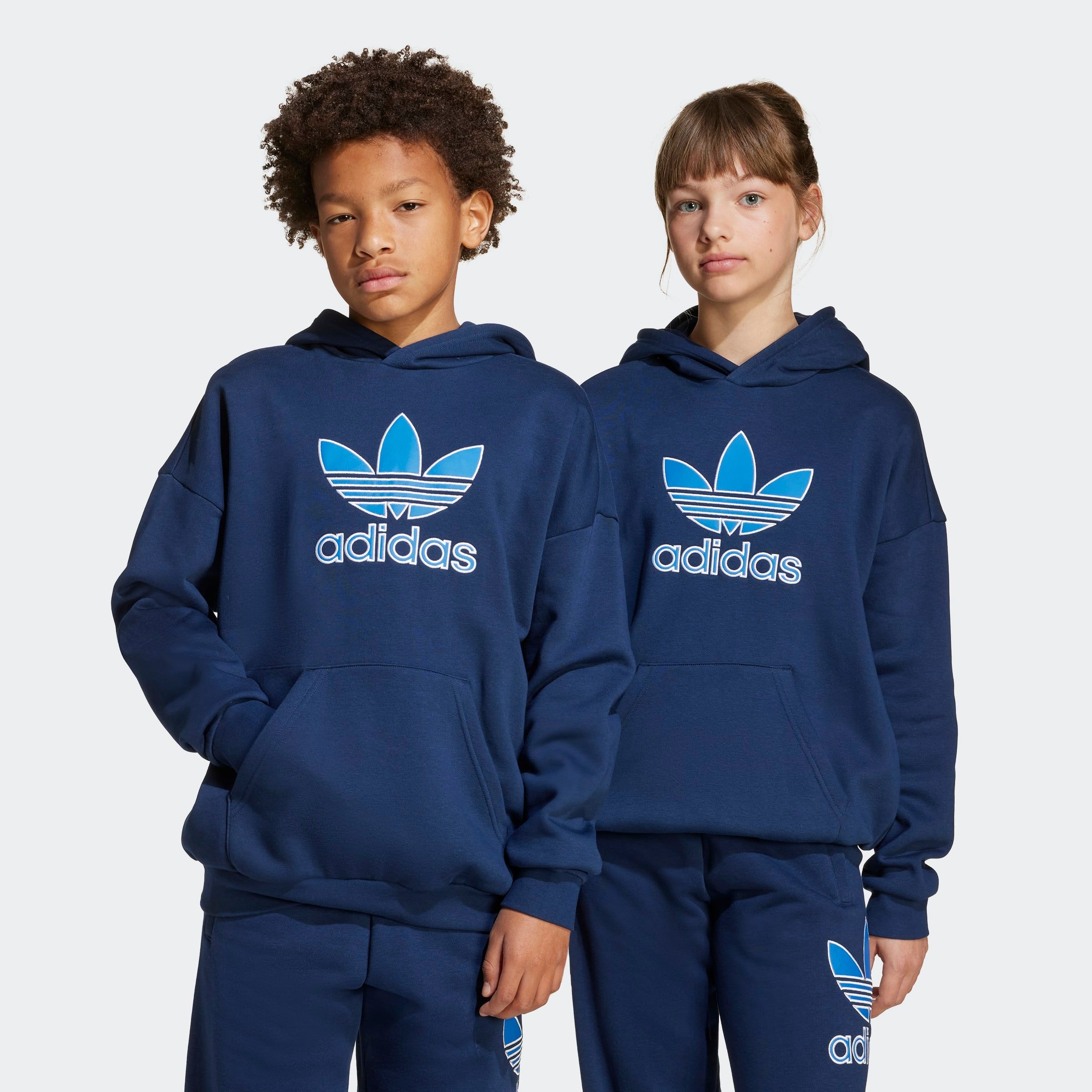 Image of adidas Originals Kapuzensweatshirt "TREFOIL KIDS HOODIE"