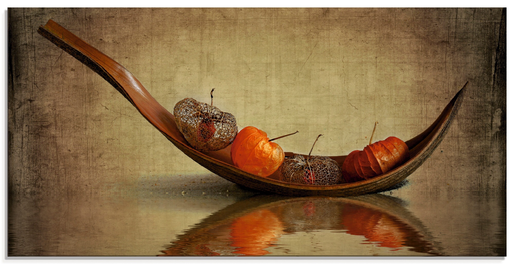 Image of Artland Glasbild »Lampionschiffchen«, Arrangements, (1 St.) bei Ackermann Versand Schweiz