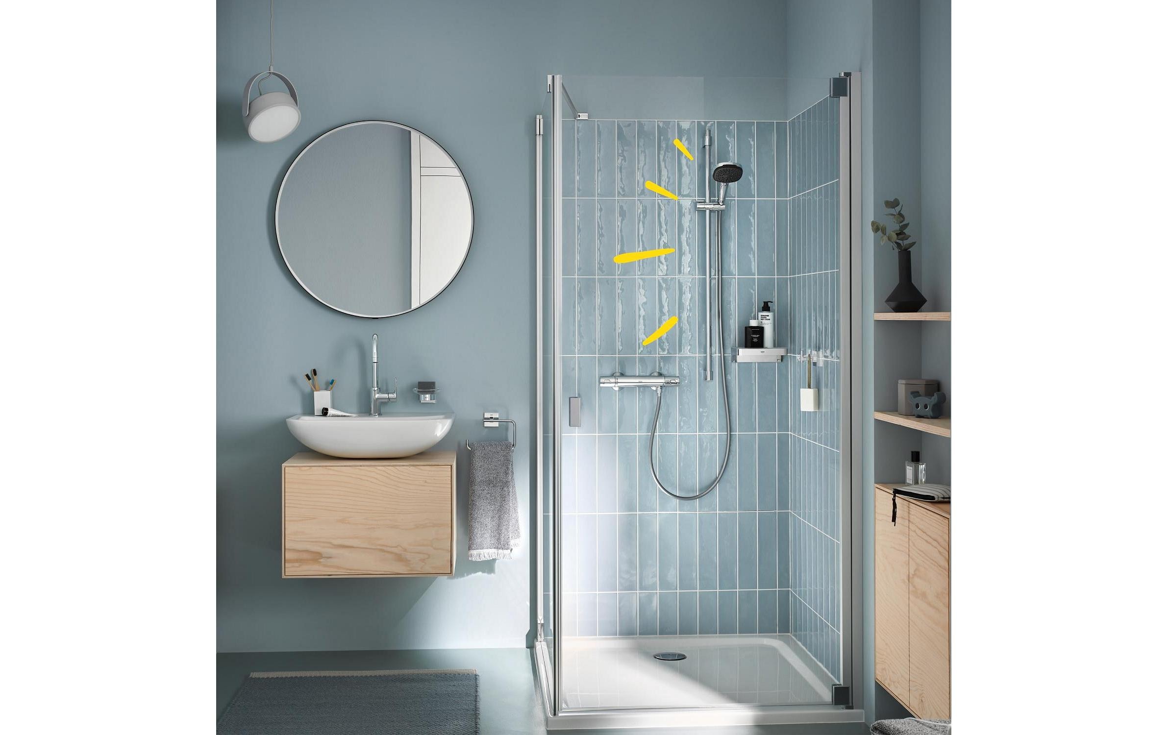 Grohe Duschsystem »Vitalio Comfort 110«, Ohne Mischer