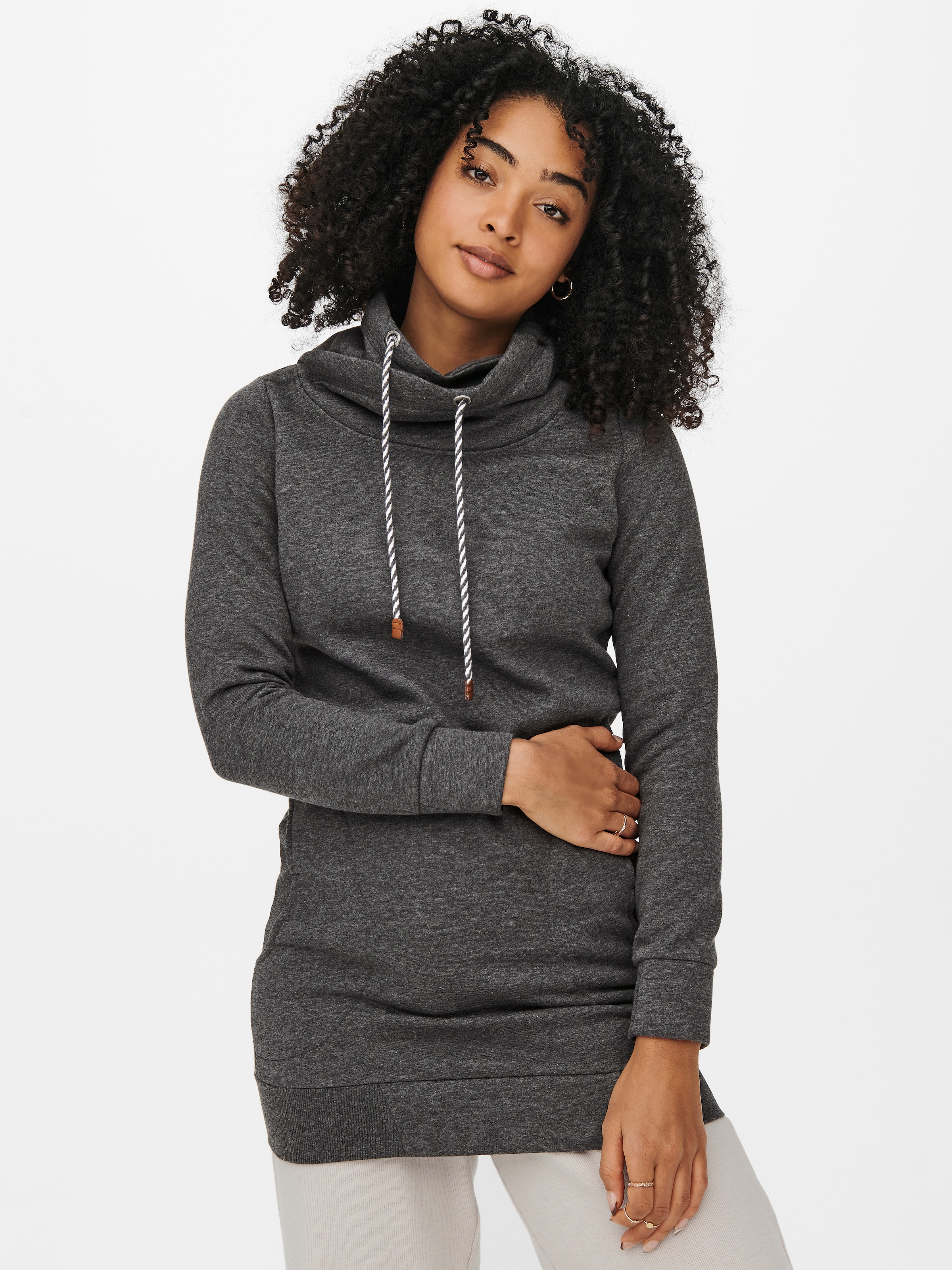 Image of ONLY Sweatshirt "ONLBETTE L/S LONG HIGH NECK SWT"