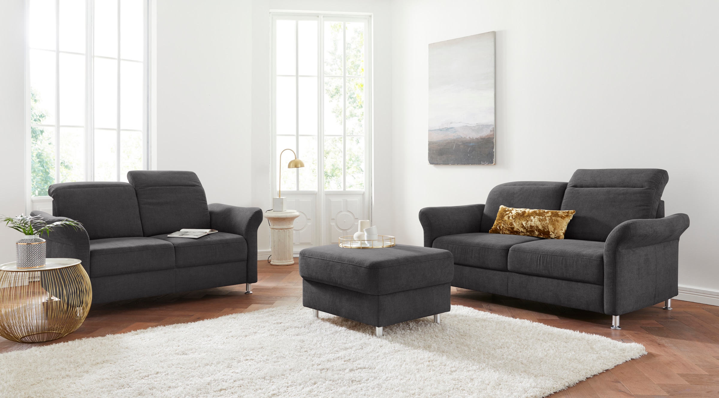 sit&more Stauraumhocker »Darwin« inklusive Federkern und Stauraum