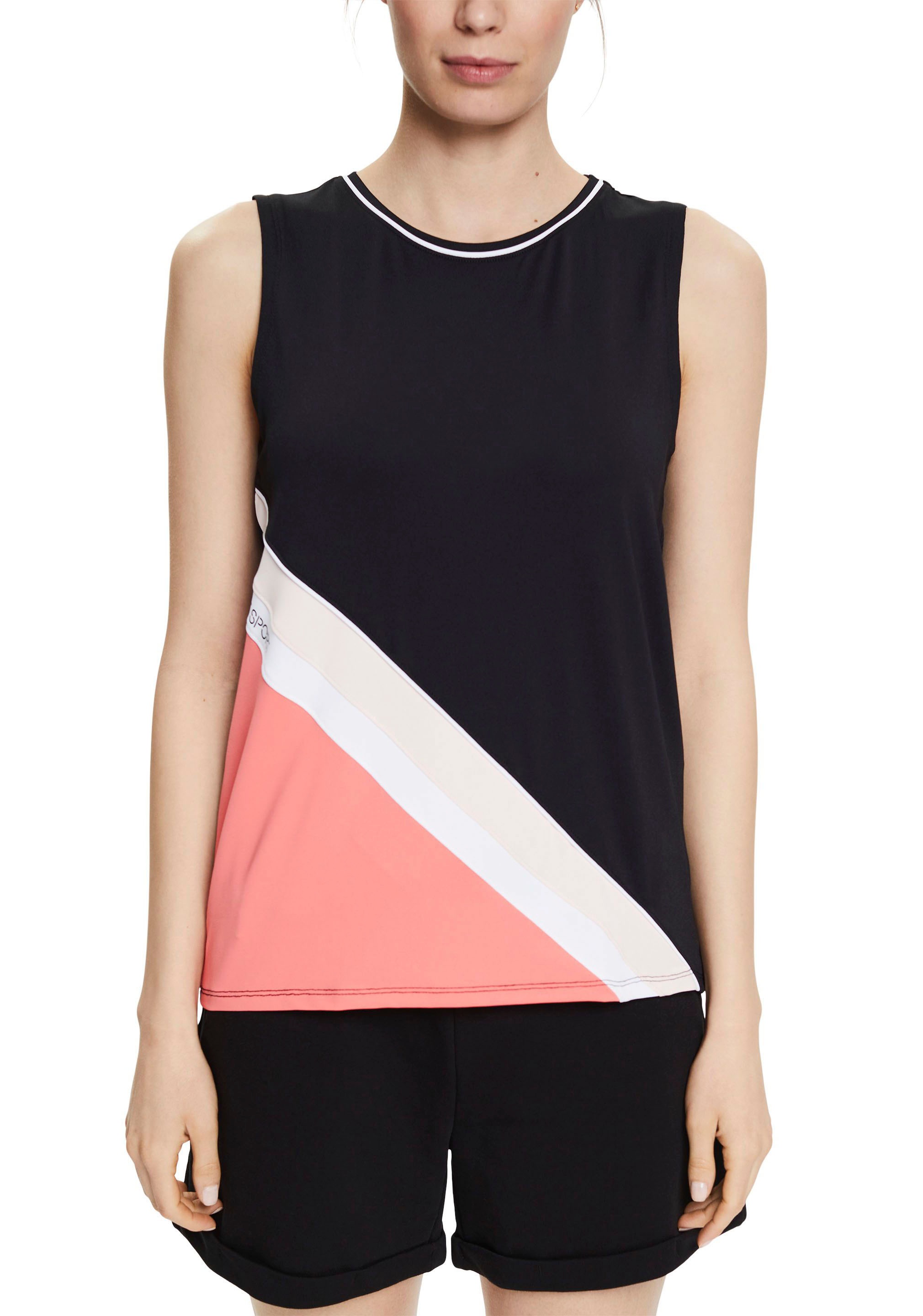 Image of esprit sports Tanktop, mit schrägen Colorblocking Einsätzen bei Ackermann Versand Schweiz