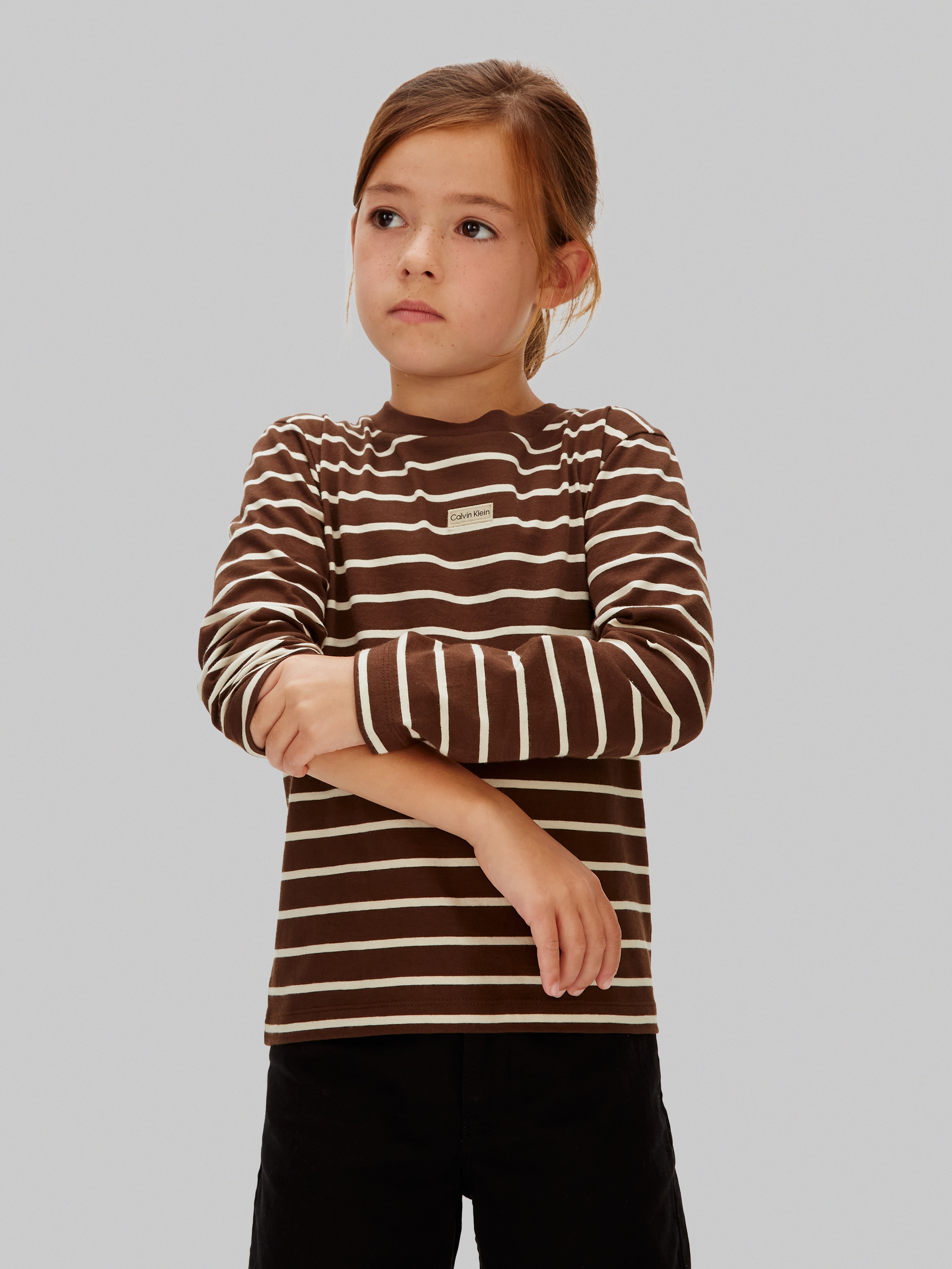 Image of Calvin Klein Jeans Langarmshirt Regular fit, für Kinder bis 16 Jahre