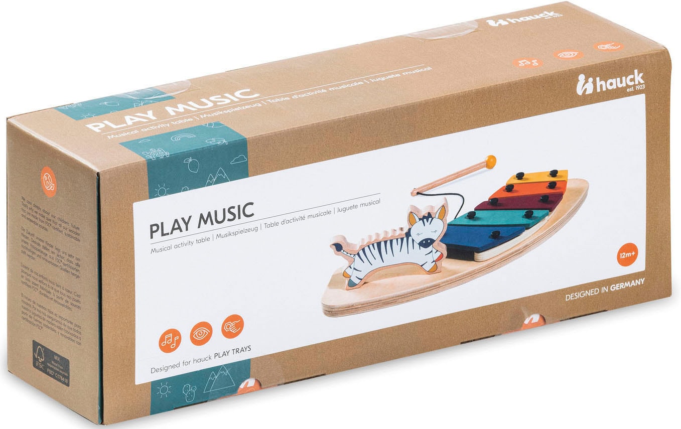 Hauck Jouet instrument de musique »Play Music Zebra für Hauck Spielbrett Play Tray« FSC® - schützt Wald