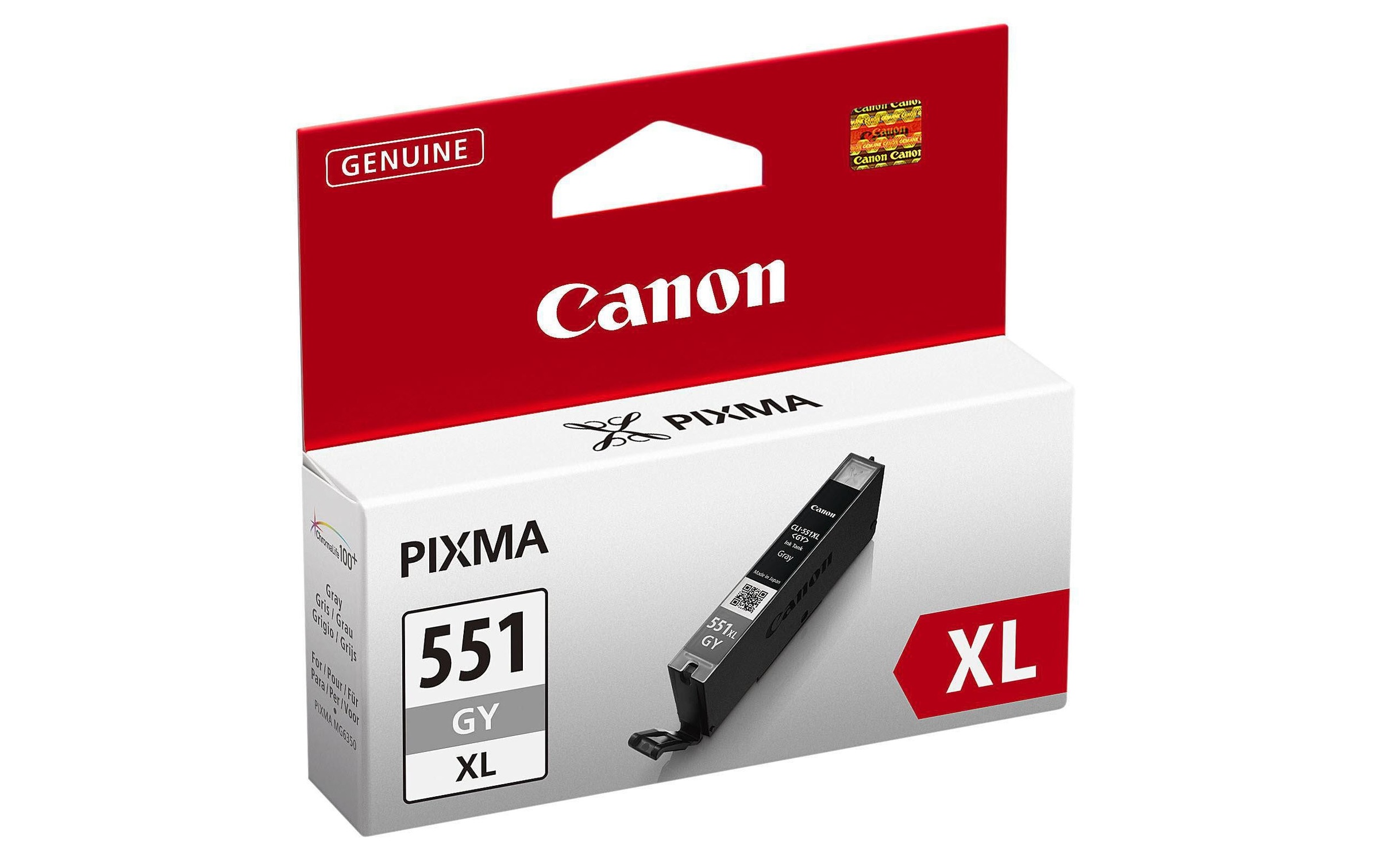 Image of Canon Tintenpatrone "CLI-551GY XL Grey"