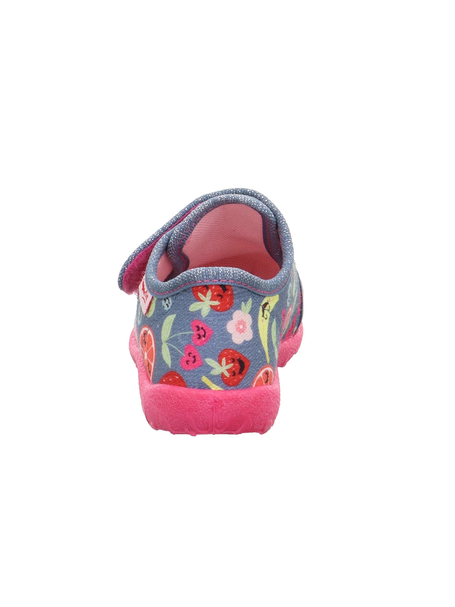 Superfit Hausschuh »SPOTTY WMS: mittel«  Klettschuh, mit süssem Motiv, Grössenschablone zum Download